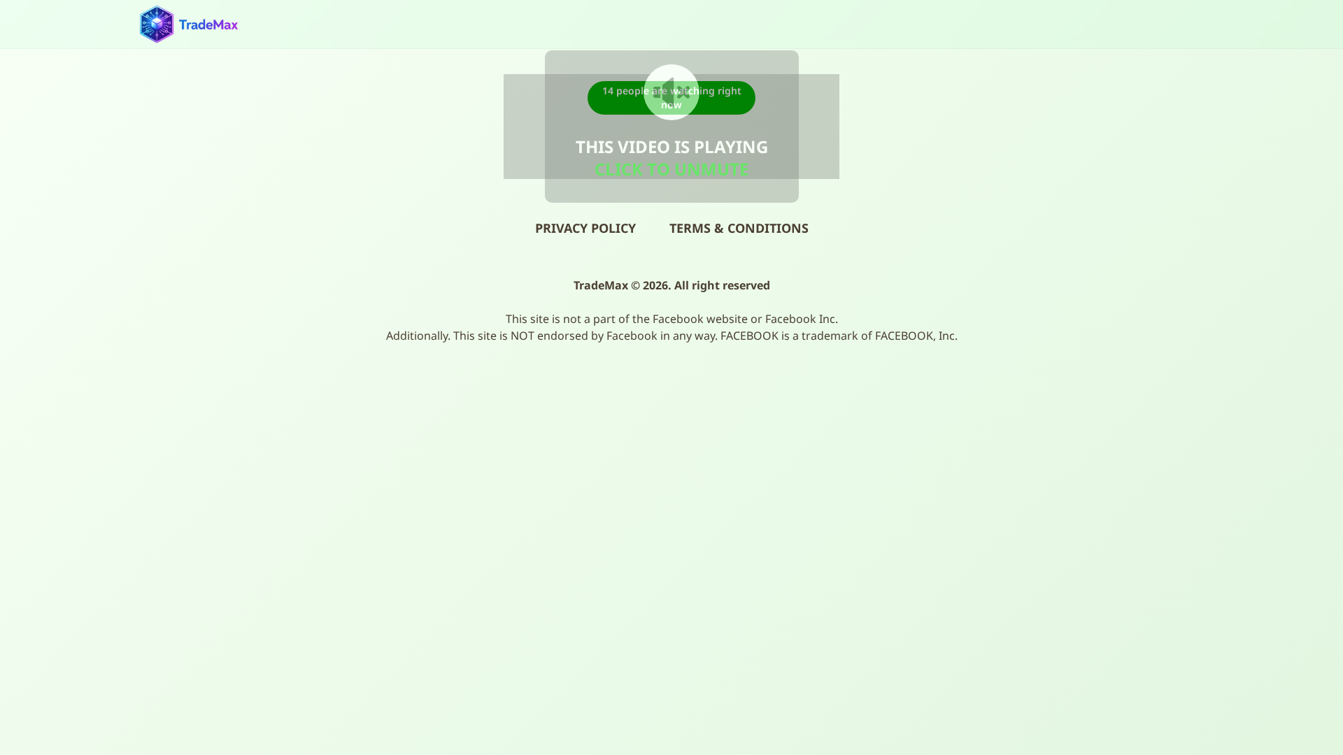 Screenshot of trademaxinv.com