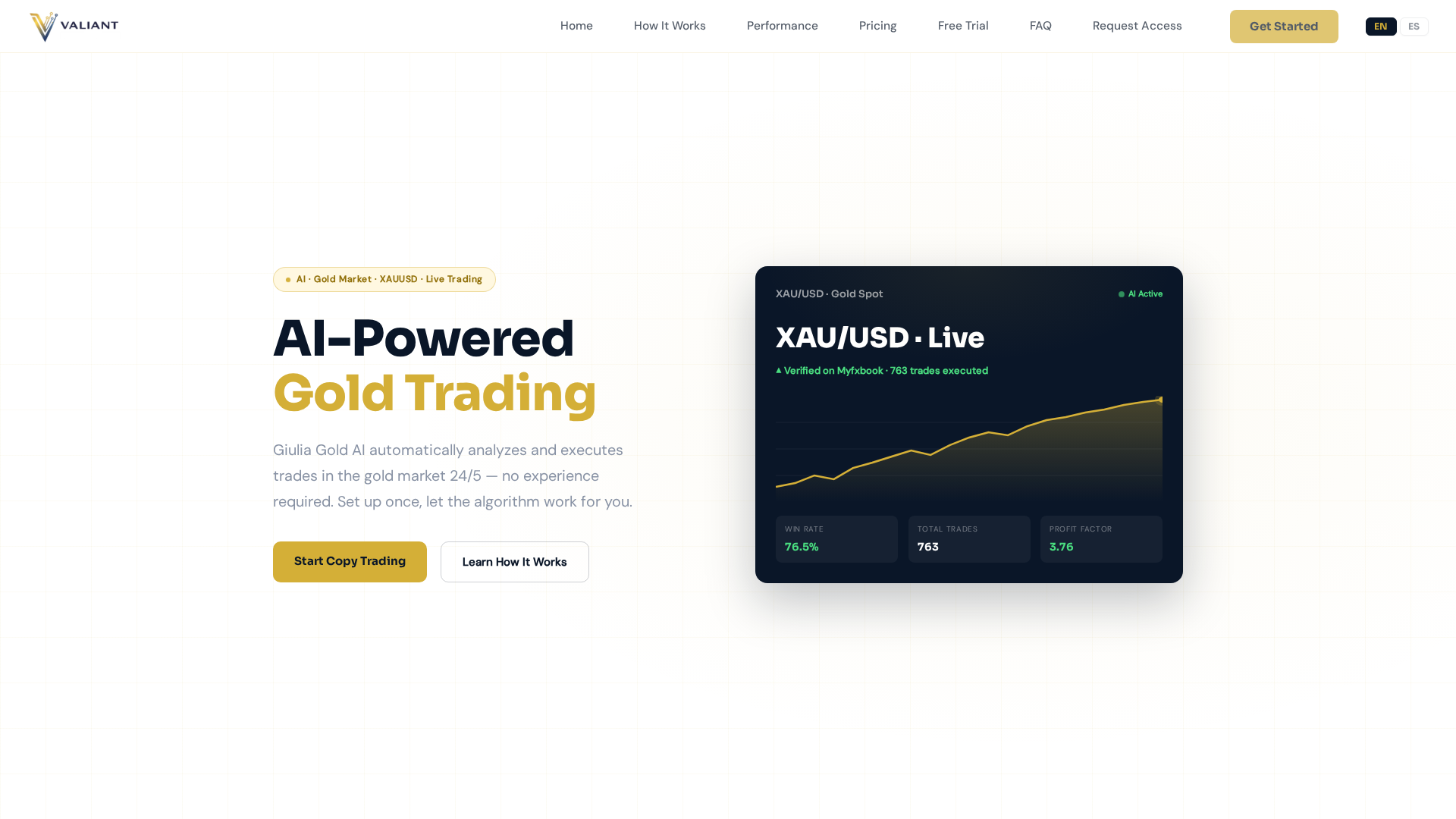 Screenshot of valianttrading.io