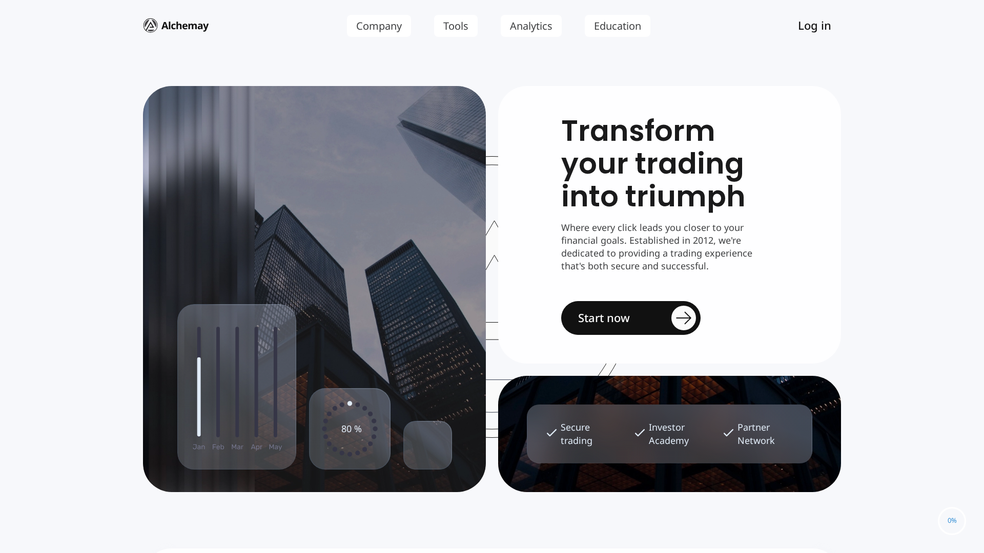 Screenshot of alchemay.net
