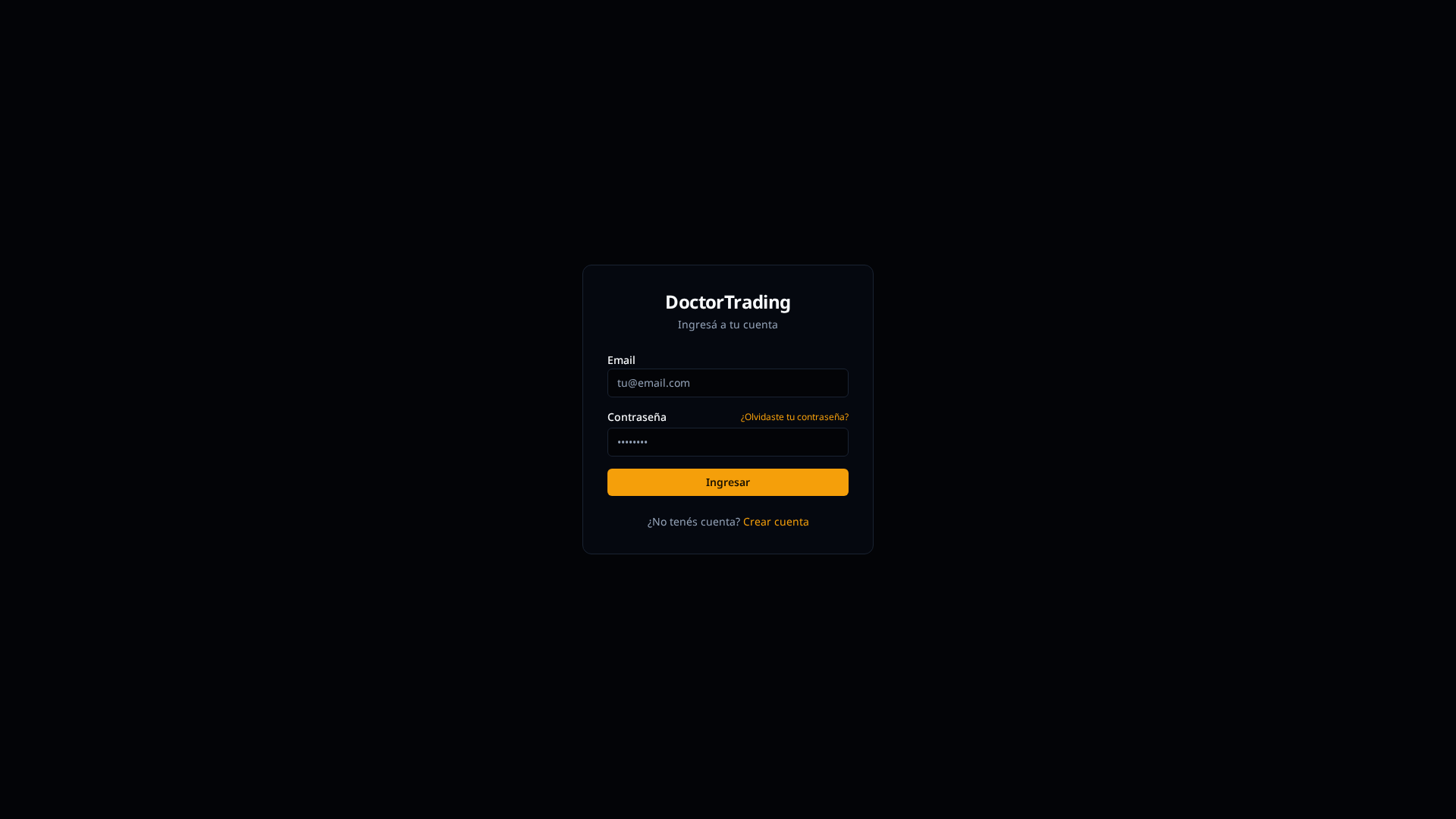 Screenshot of doctortrading.net