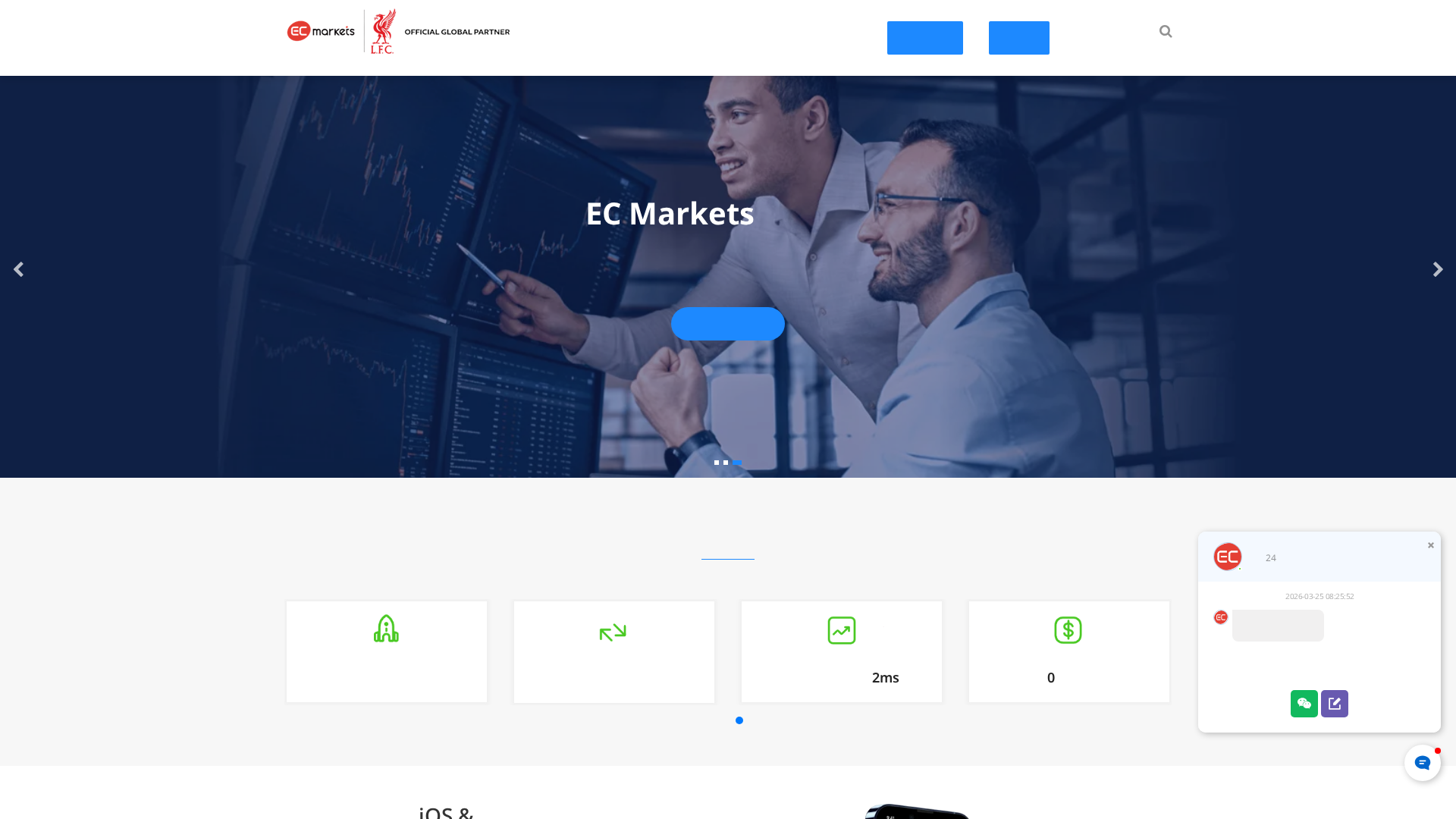 Screenshot of ecgoldusd.com