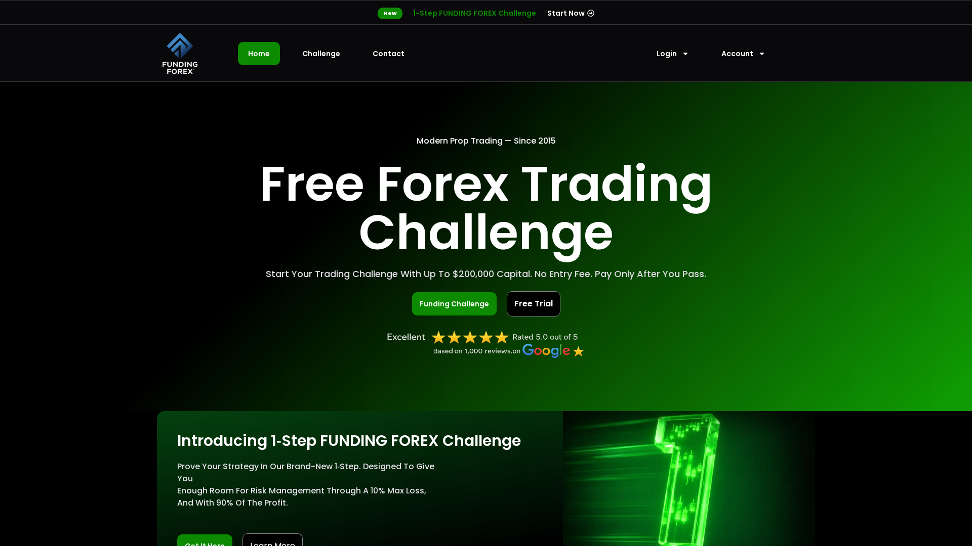 Screenshot of fundingforex.online