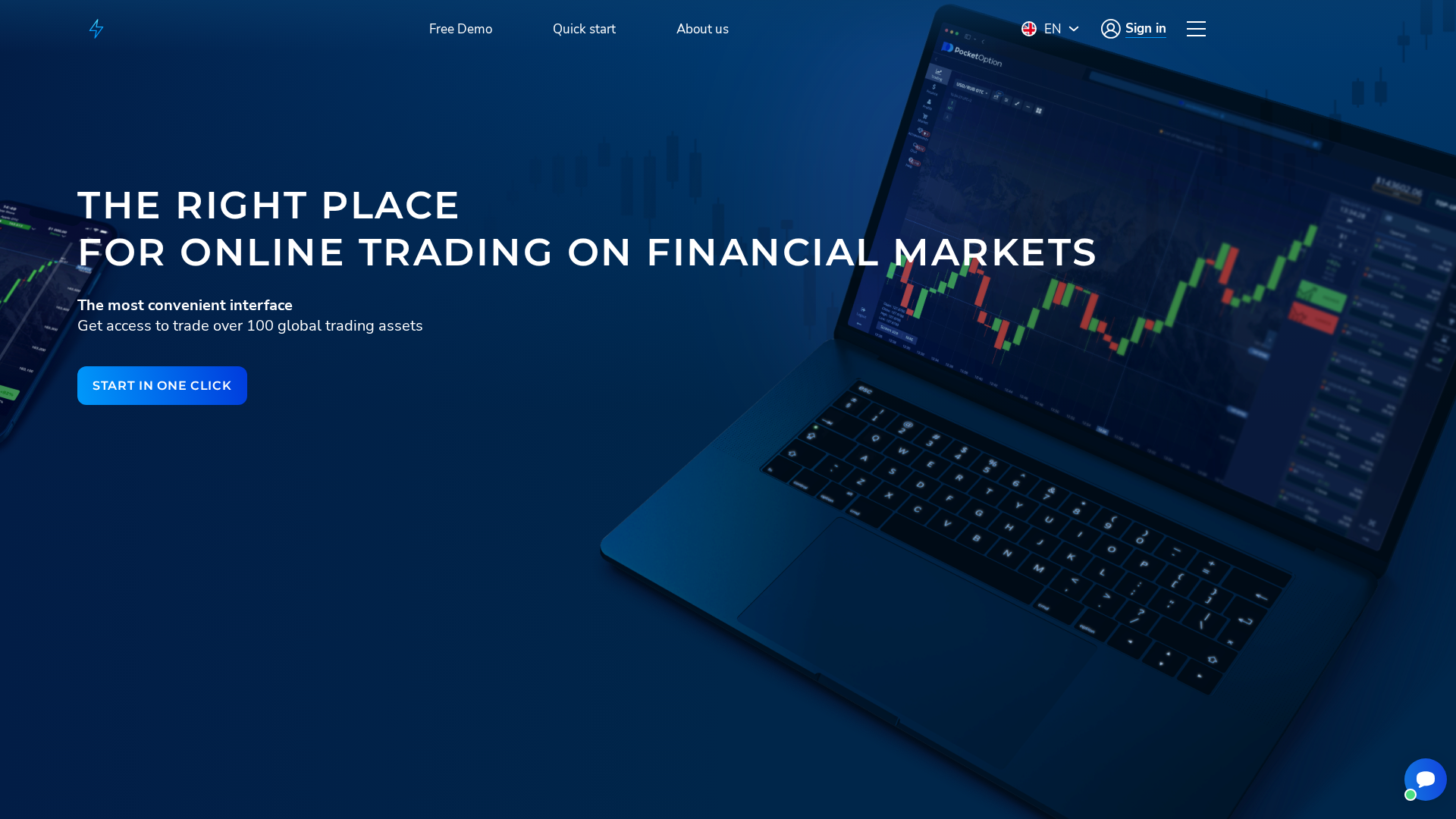 Screenshot of bitfexoptions.com