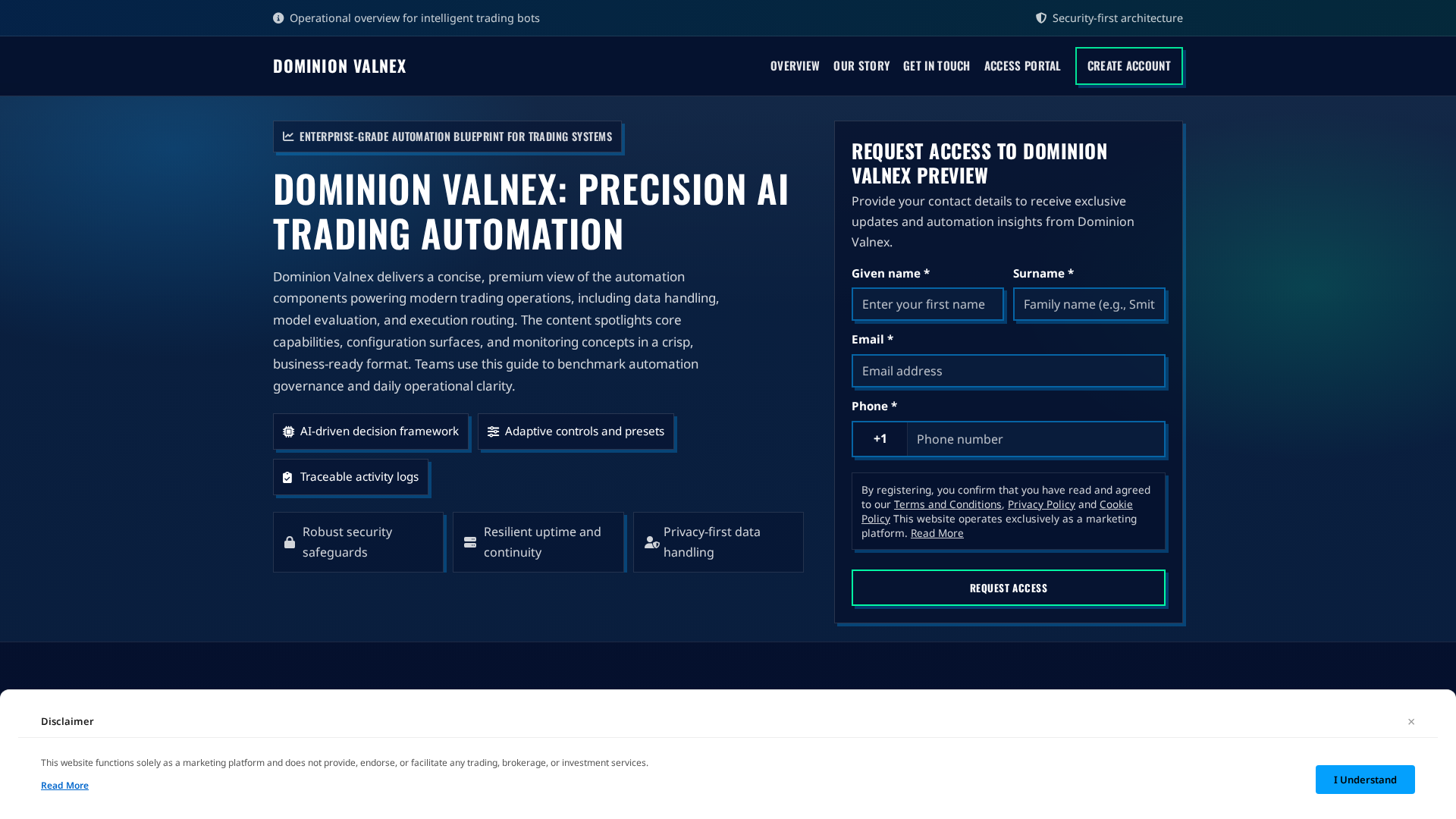 Screenshot of dominion-valnex.click