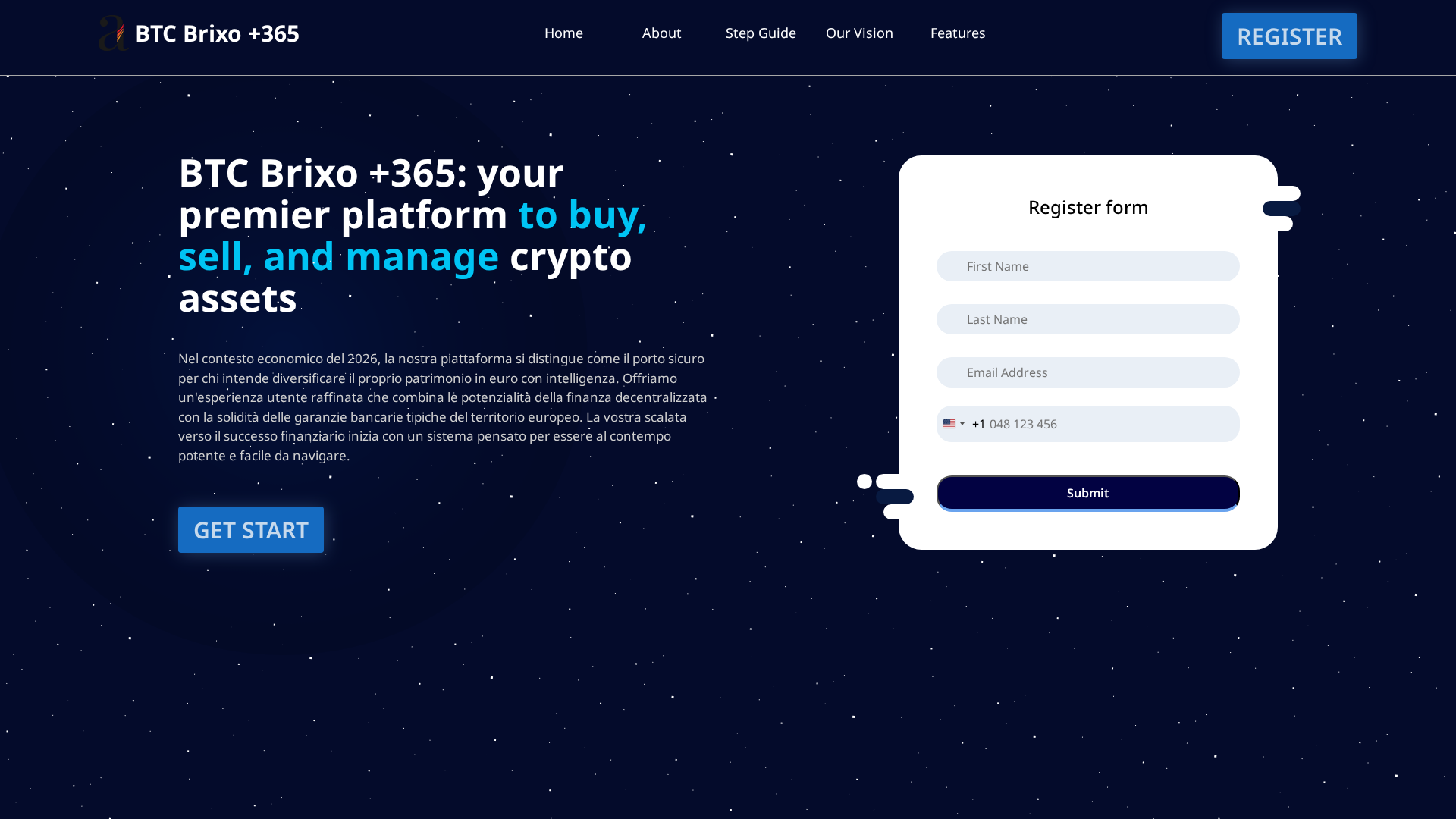 Screenshot of btc-brixo365.it