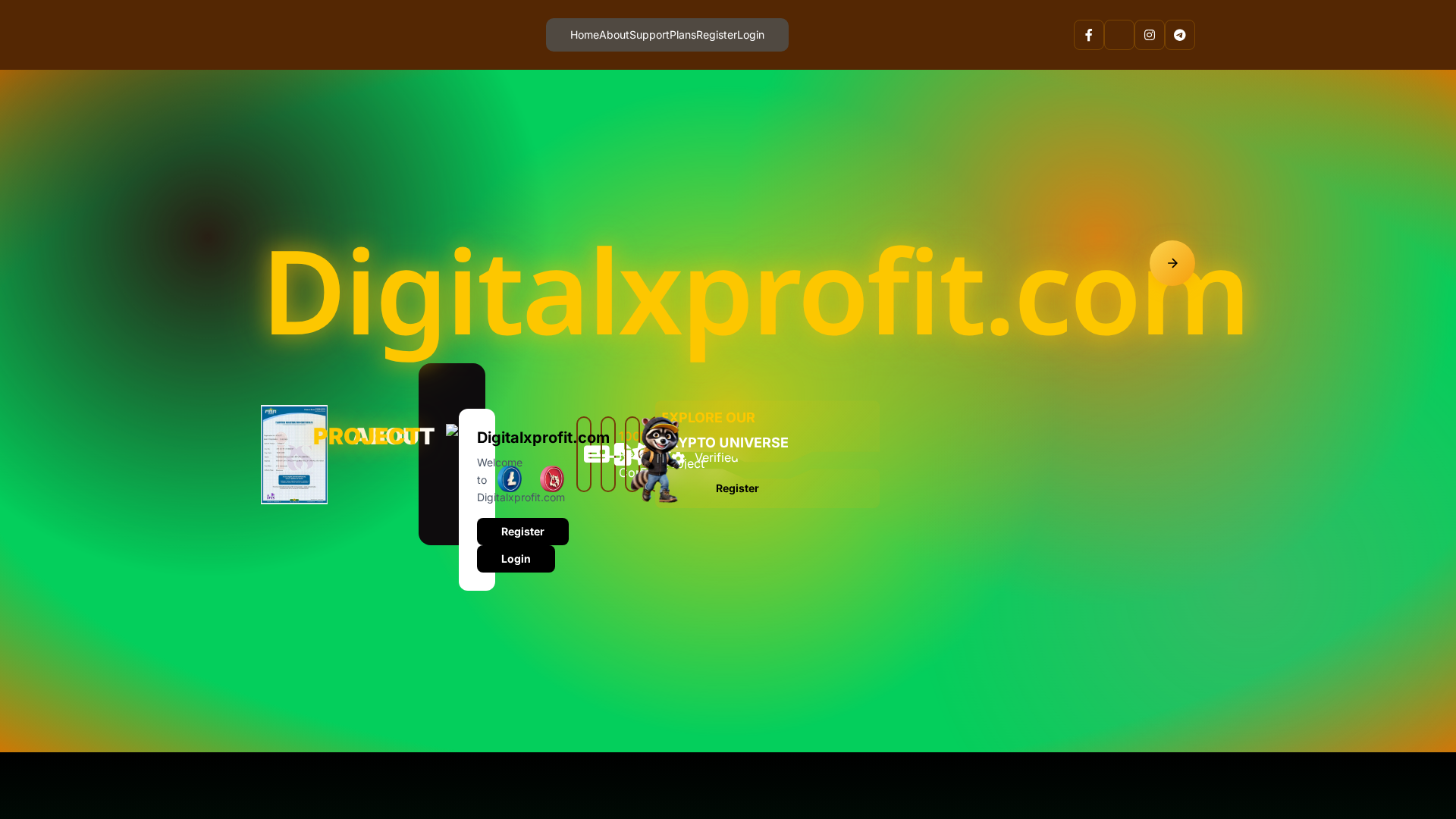 Screenshot of digitalxprofit.com