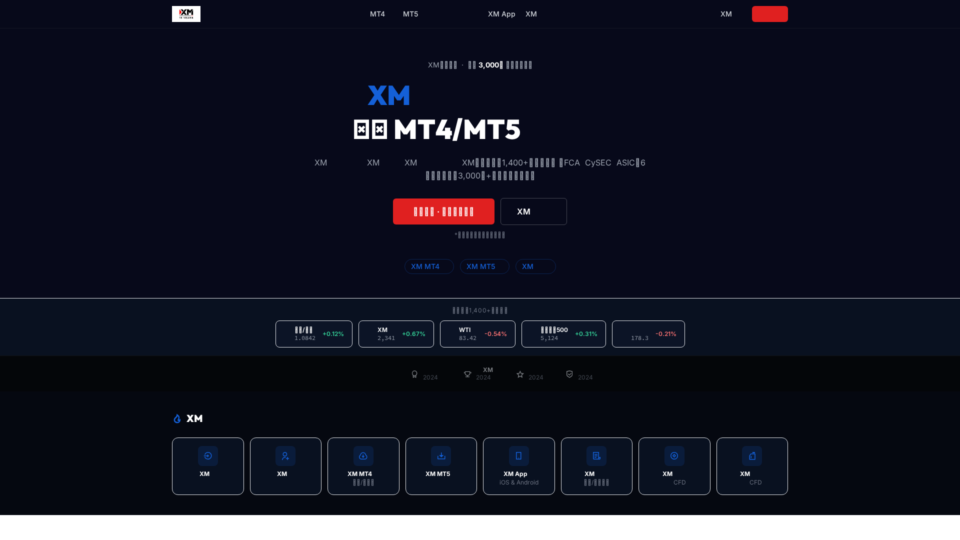 Screenshot of xmglobal-china.com