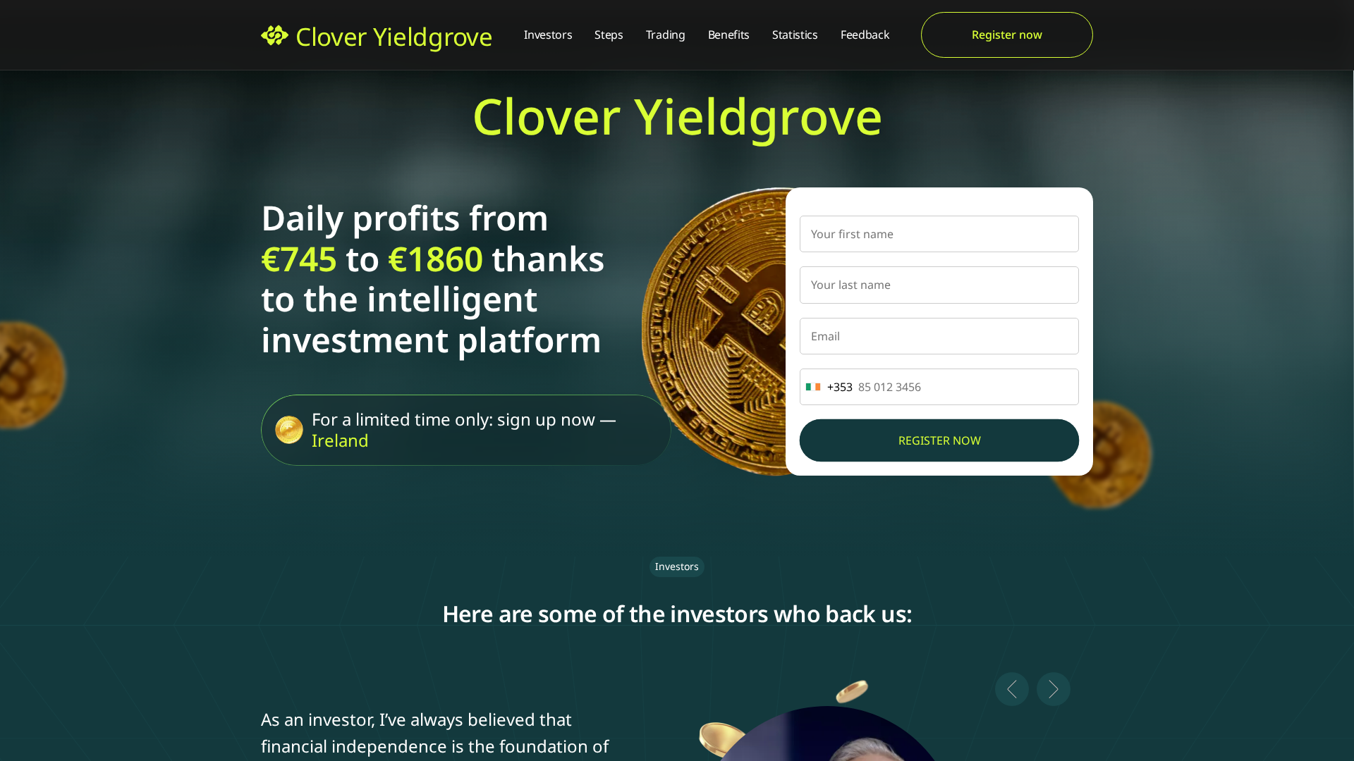 Screenshot of clover-yieldgrove.org