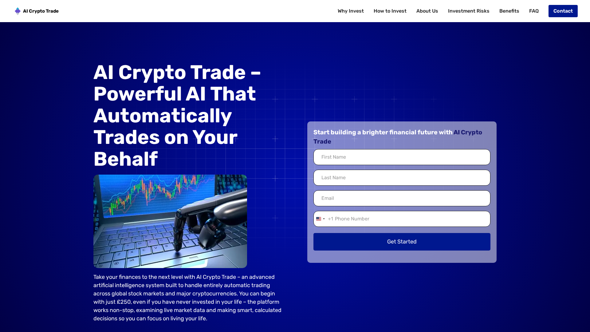 Screenshot of uk-aicrypto.com
