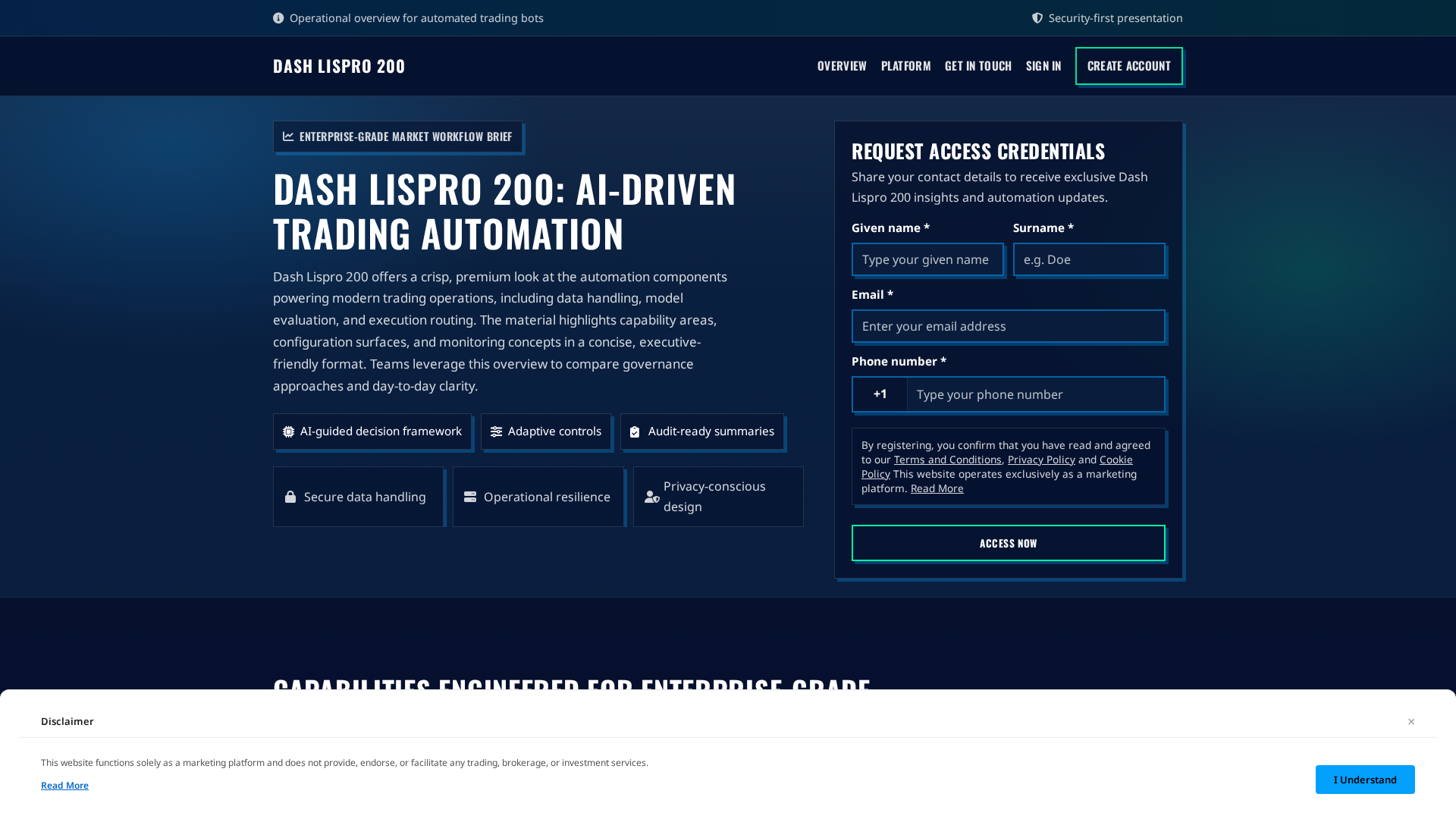 Screenshot of dashlispro200.digital
