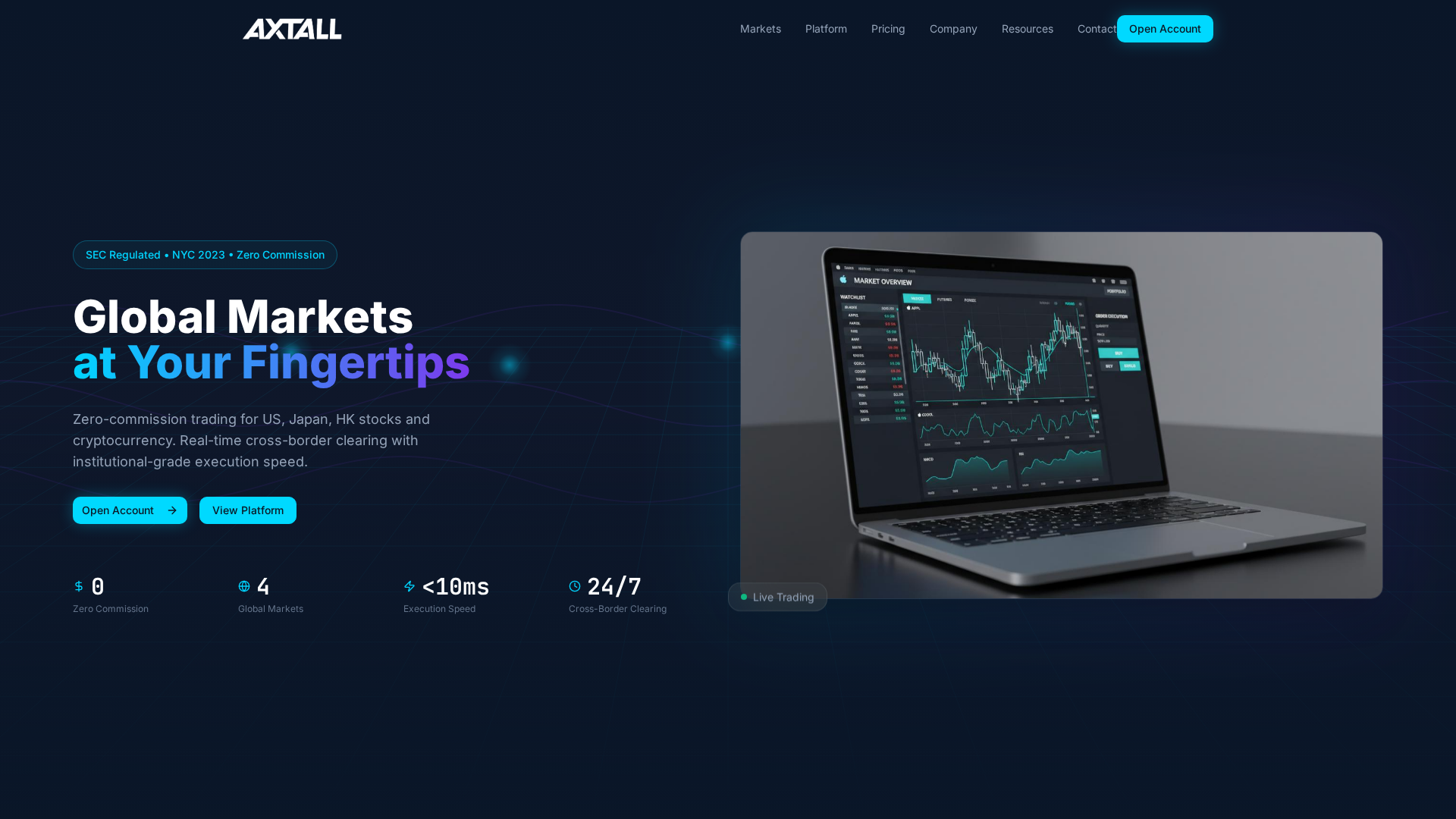 Screenshot of axtallpro.com
