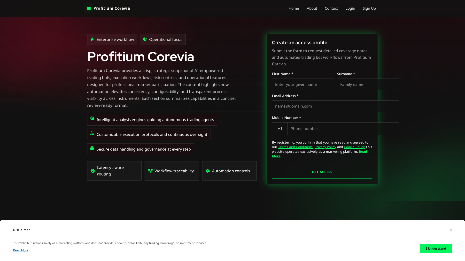 Screenshot of profitiumcorevia.shop