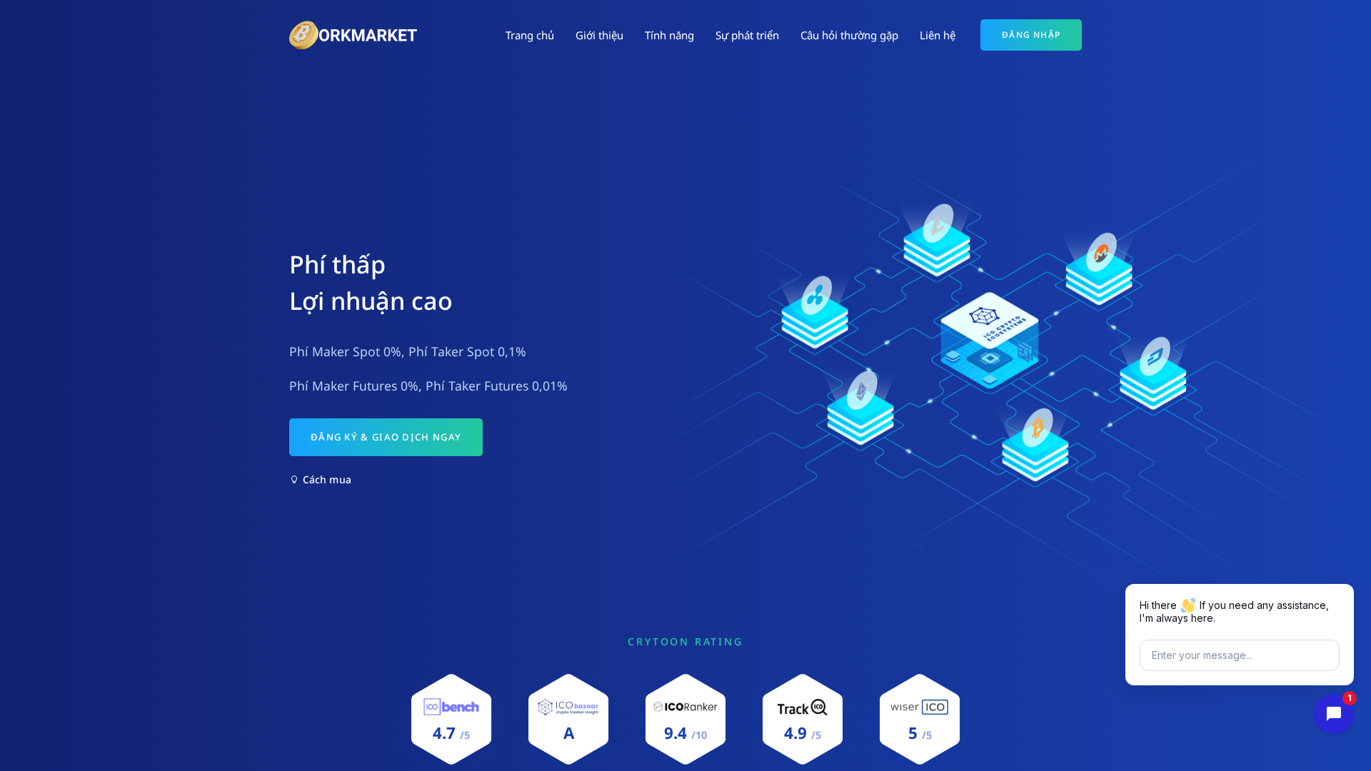 Screenshot of orkmarket.com