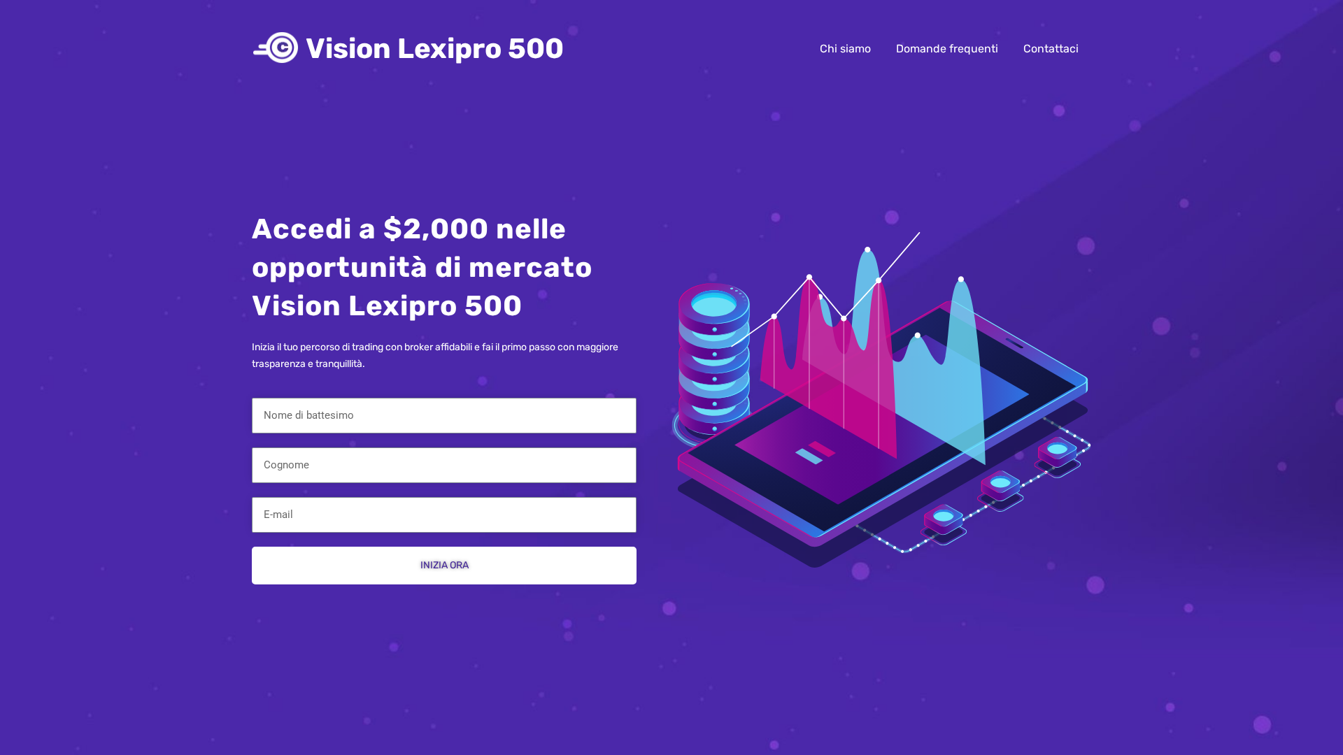 Screenshot of visionlexipro500.com