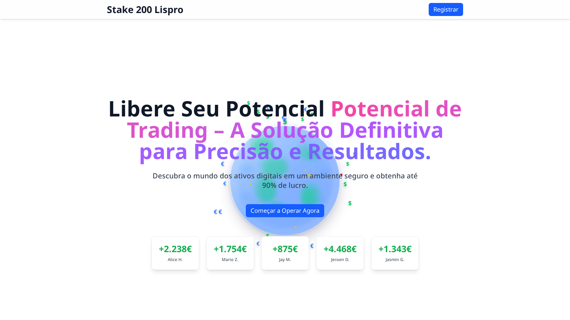 Screenshot of stake200lispro.net