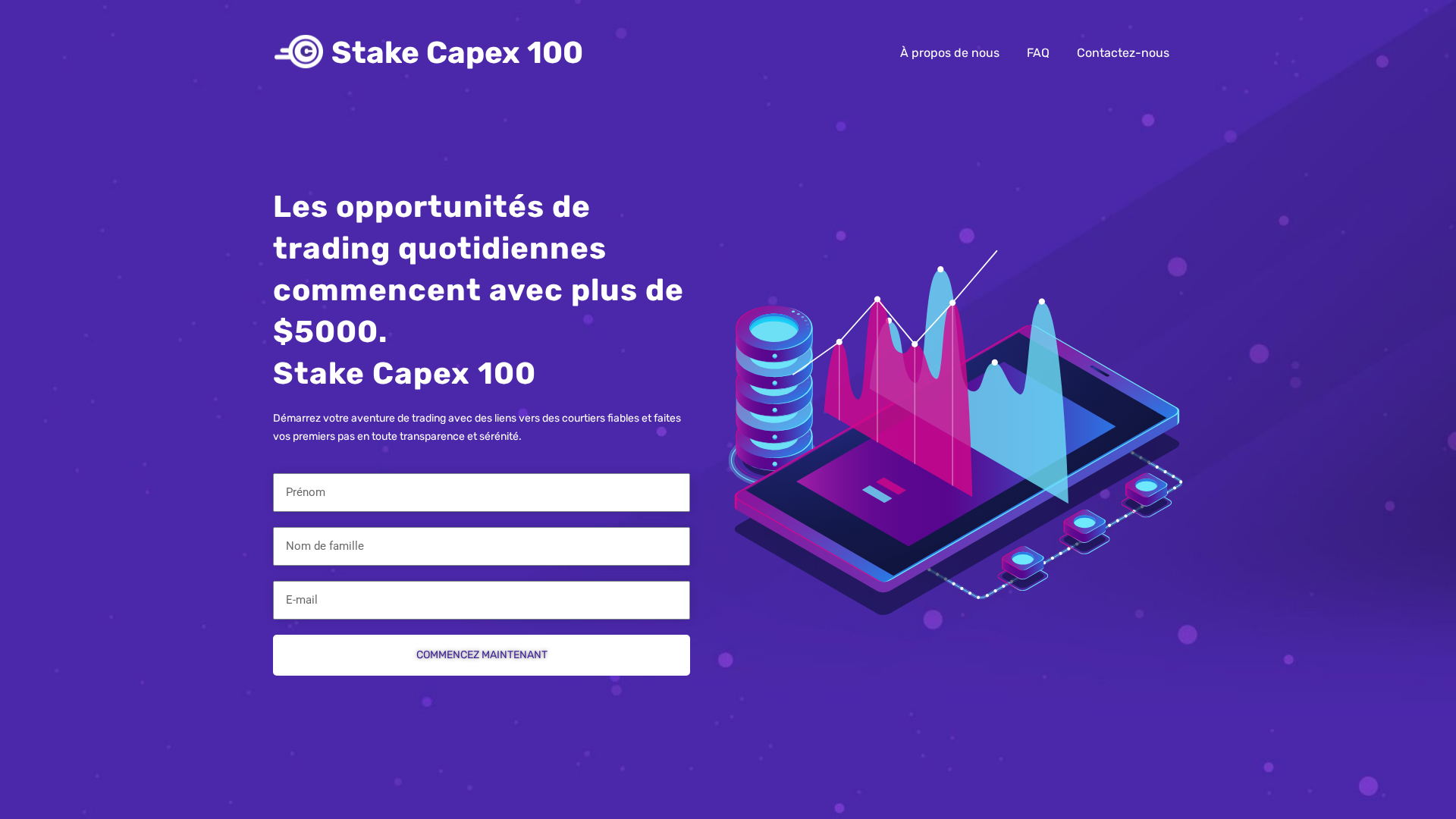 Screenshot of stakecapex100.com