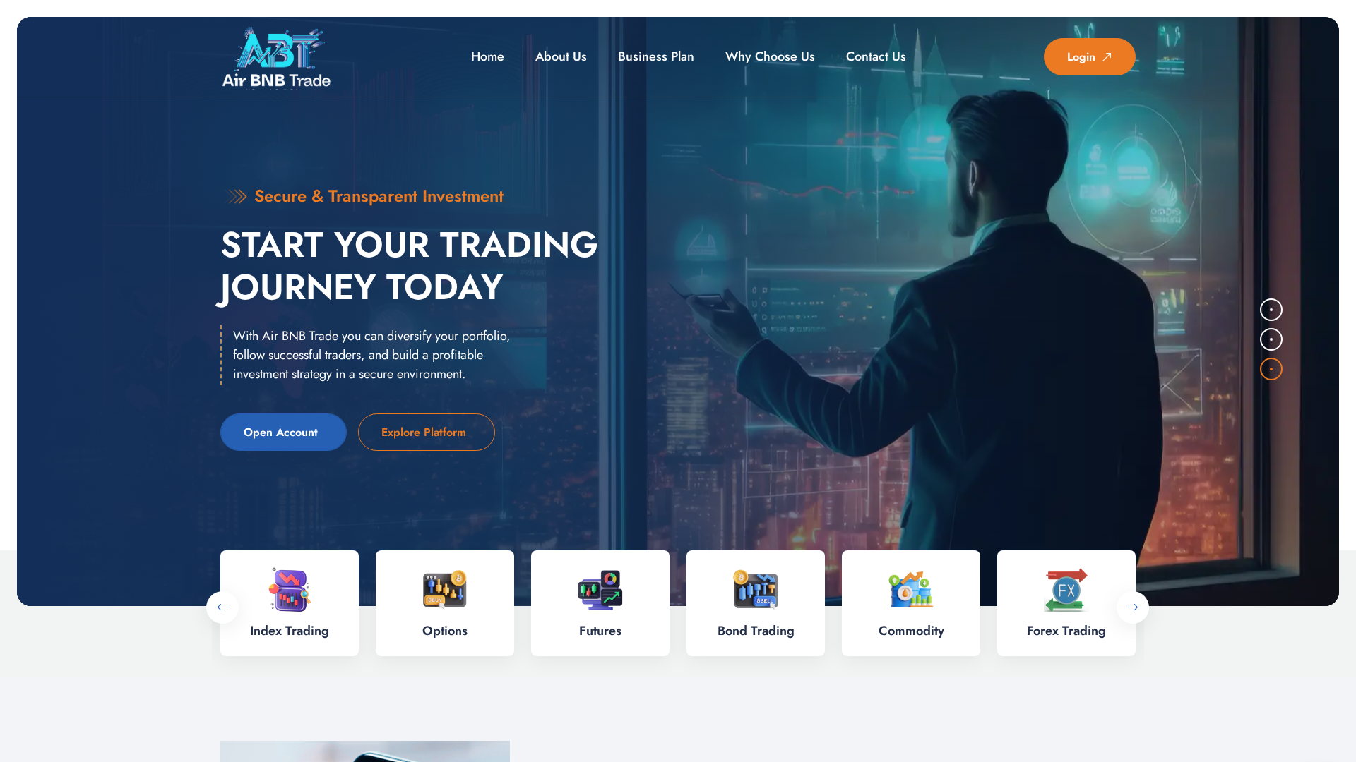 Screenshot of airbnbtrade.live