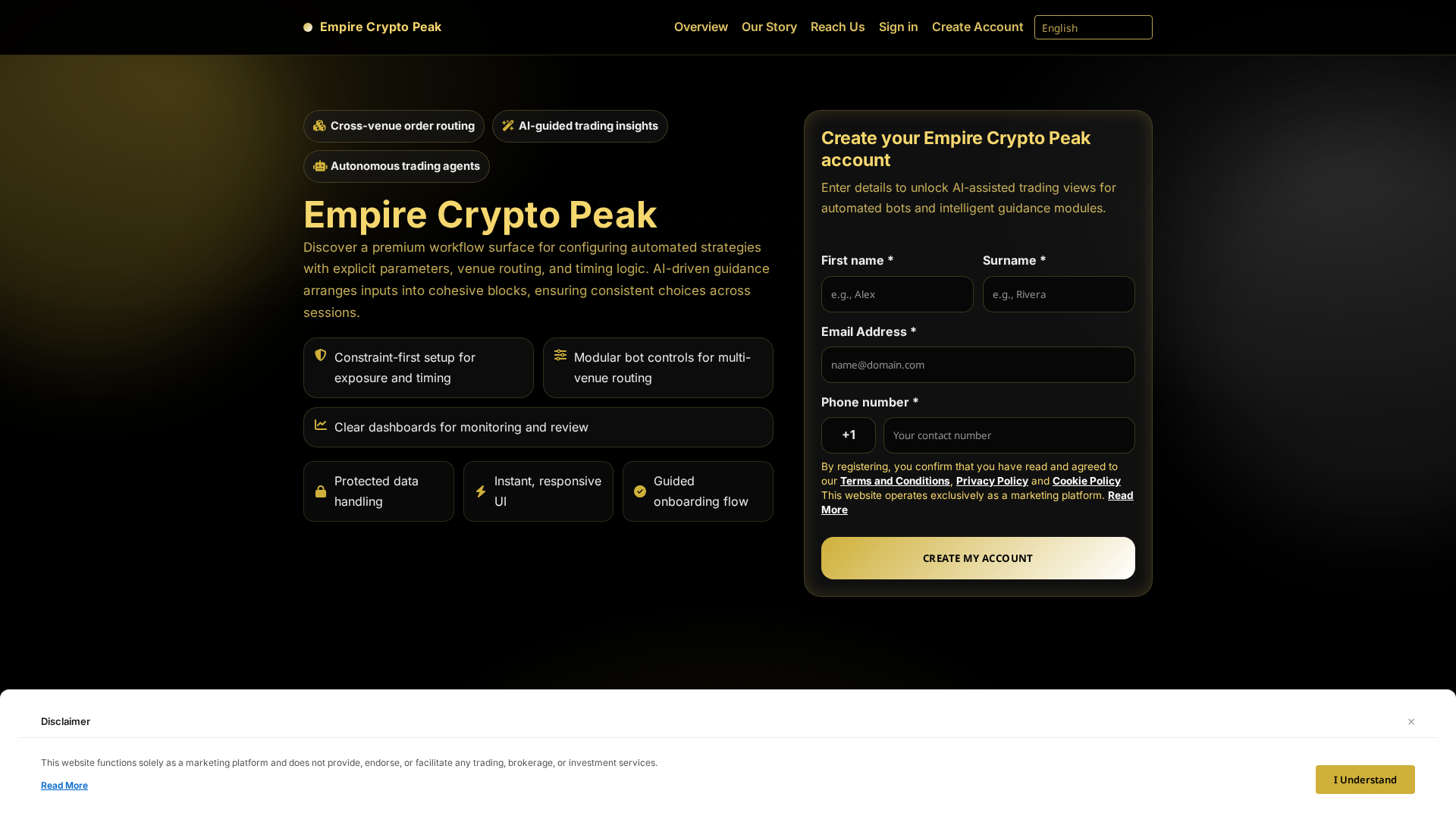 Screenshot of empirepeakpro.pro