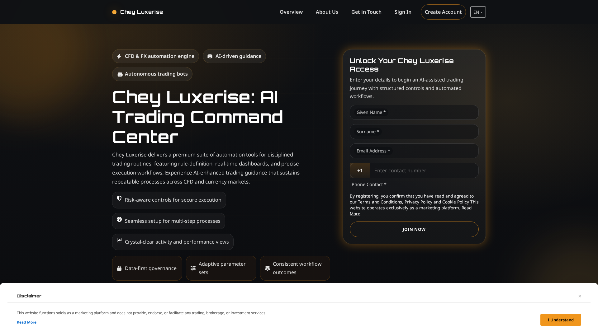 Screenshot of chey-luxe-platform.pro