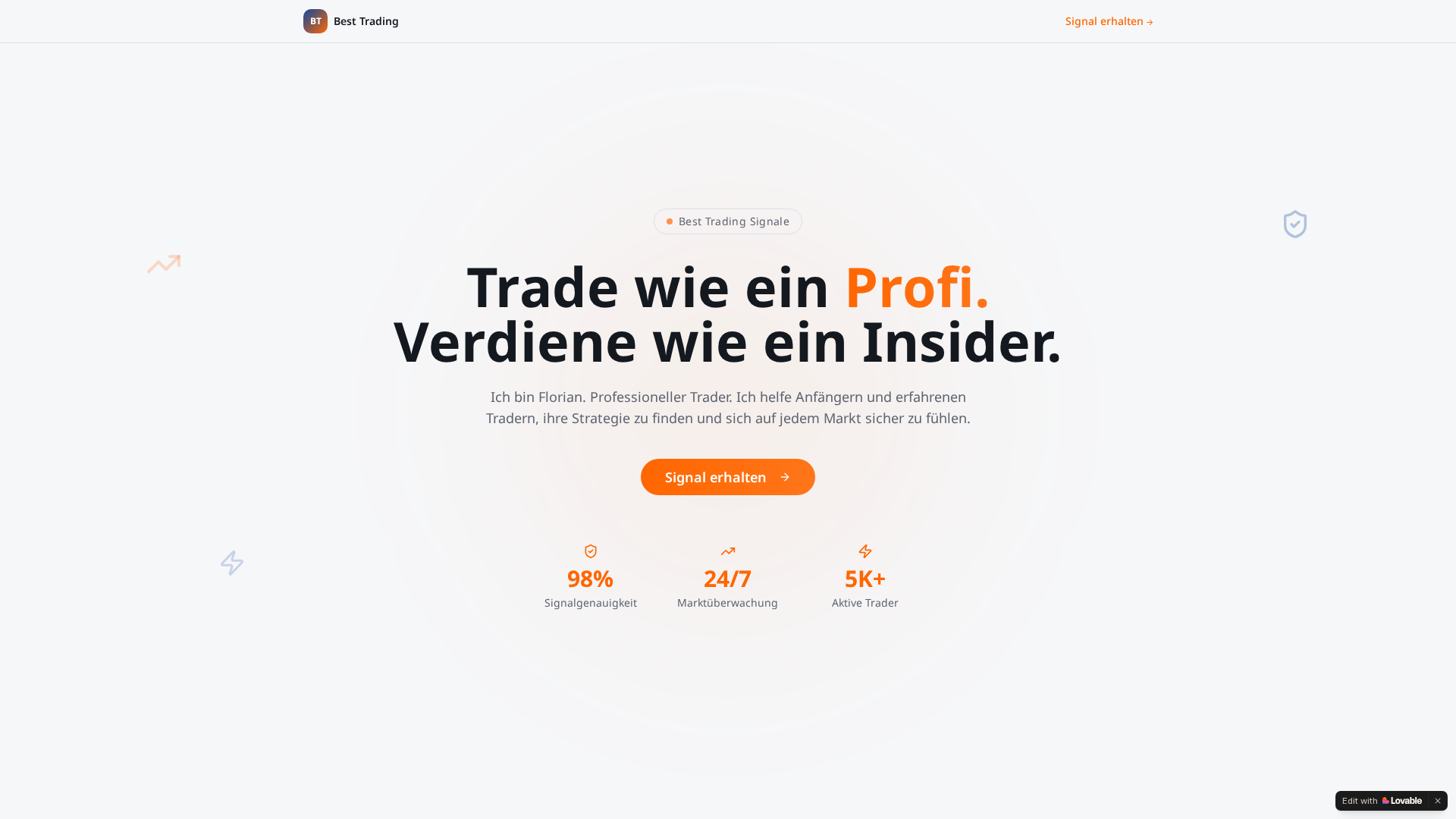 Screenshot of traders-munich.de