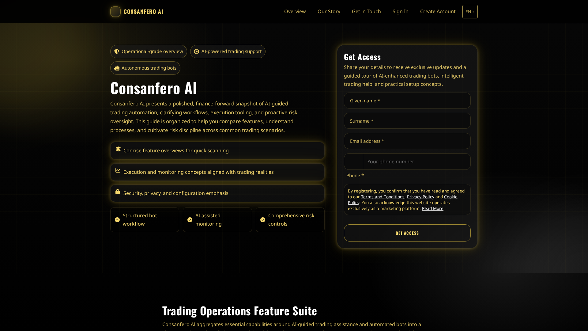 Screenshot of consanfro-ai-tech.pro