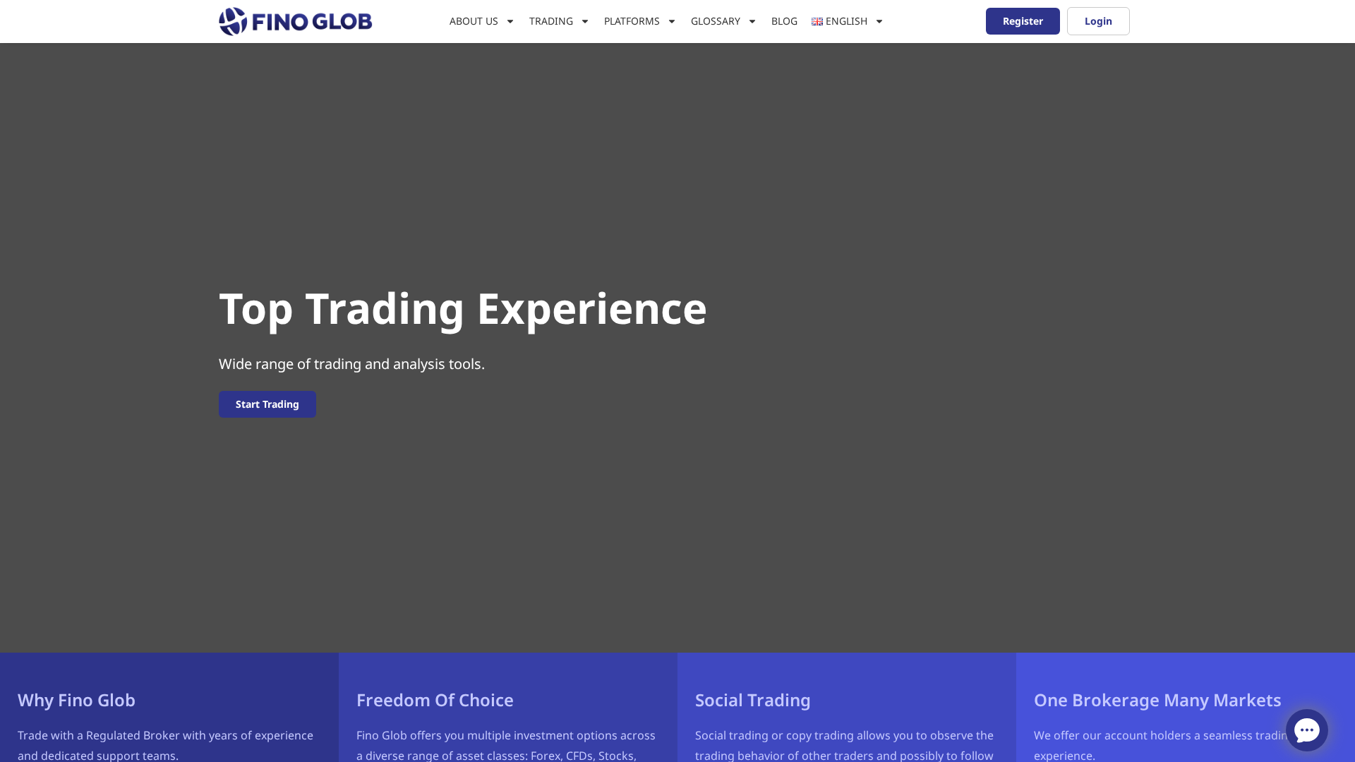 Screenshot of fino-global.com