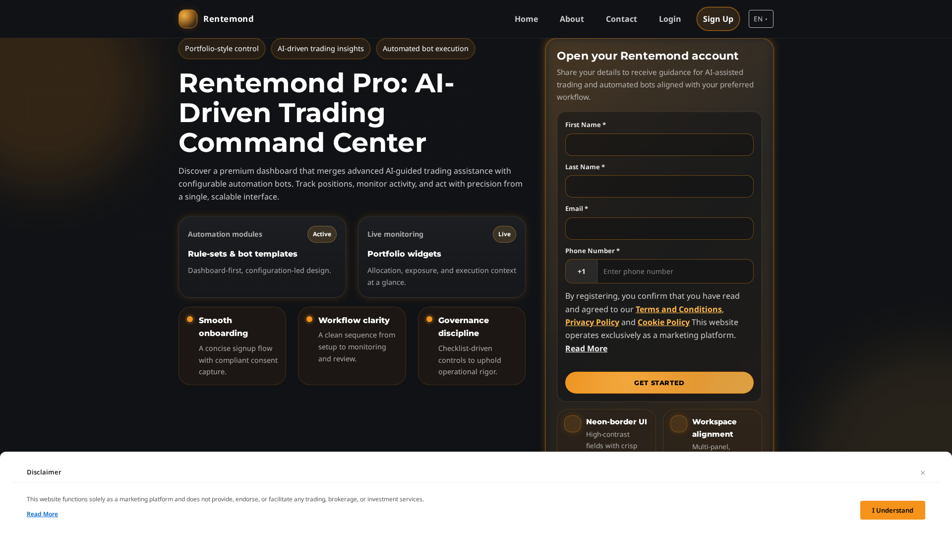 Screenshot of rentemond.pro