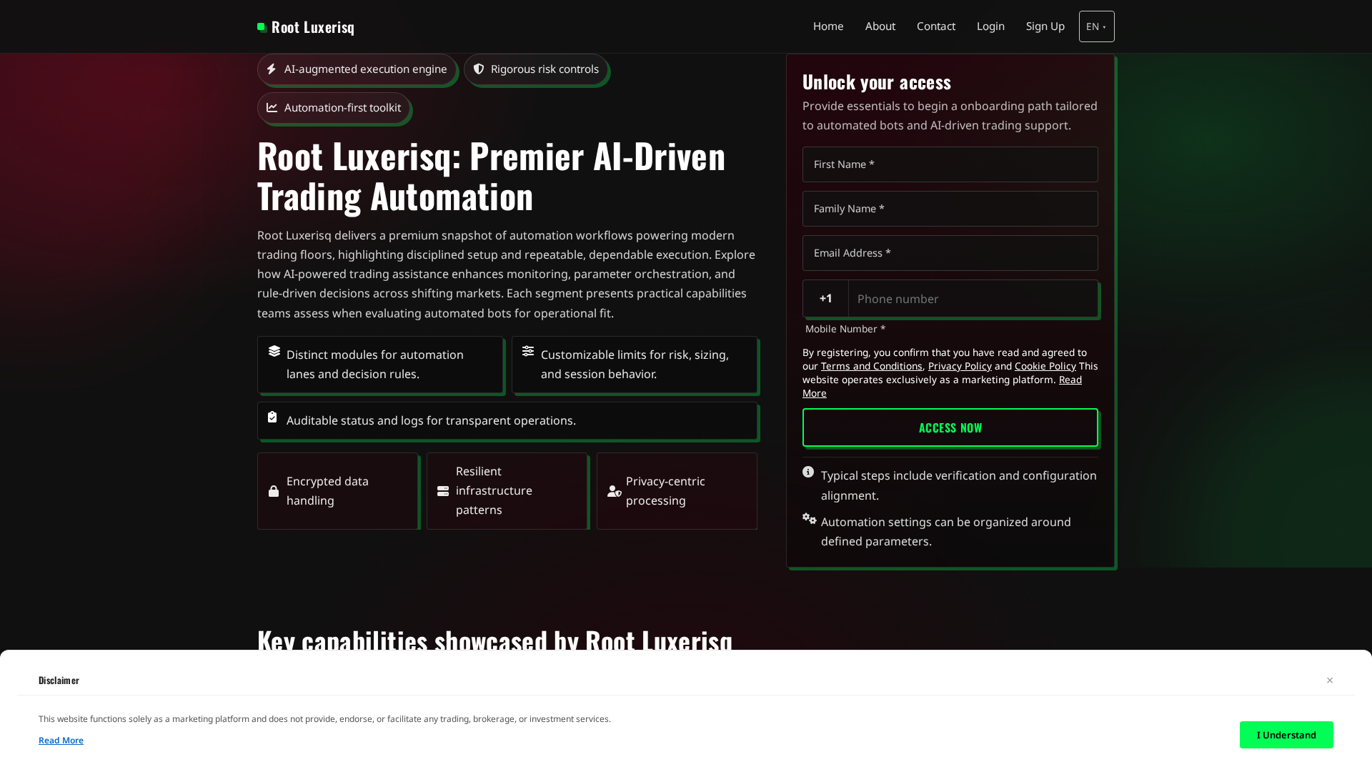 Screenshot of root-luxerisq.pro