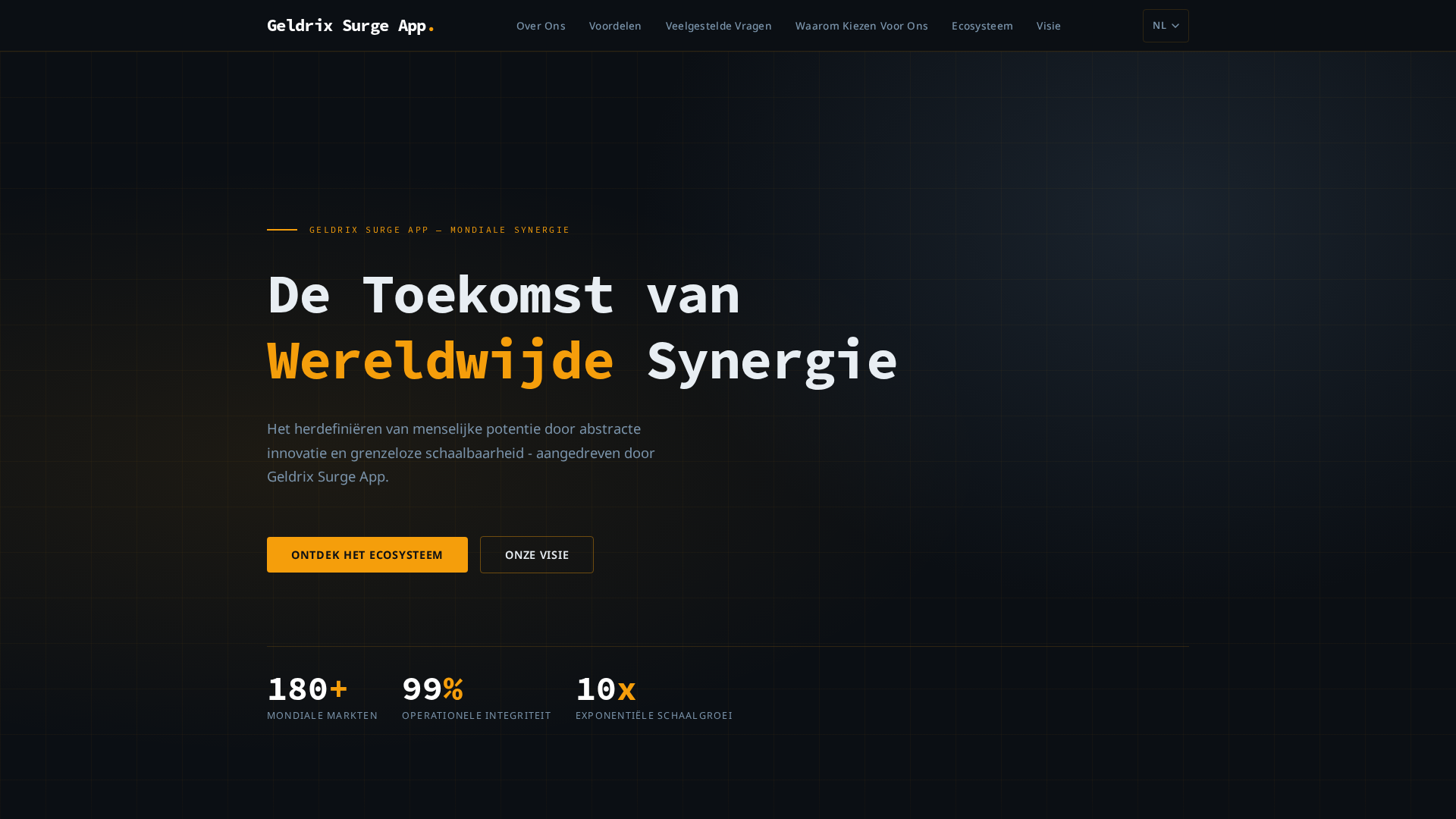 Screenshot of geldrixsurgeapptrade.com