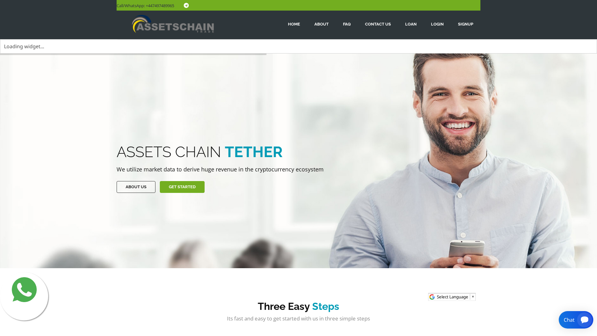 Screenshot of assetschaintrades.org