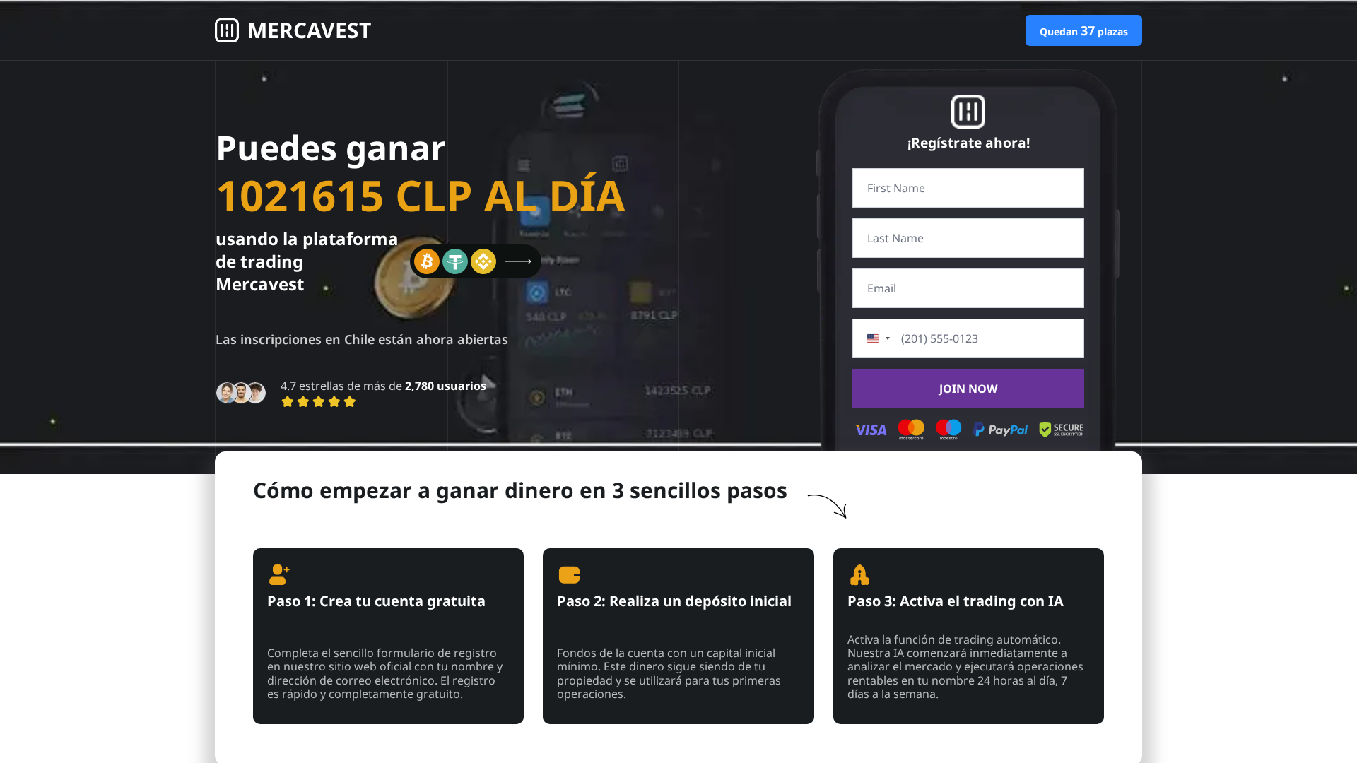 Screenshot of mercavest.com