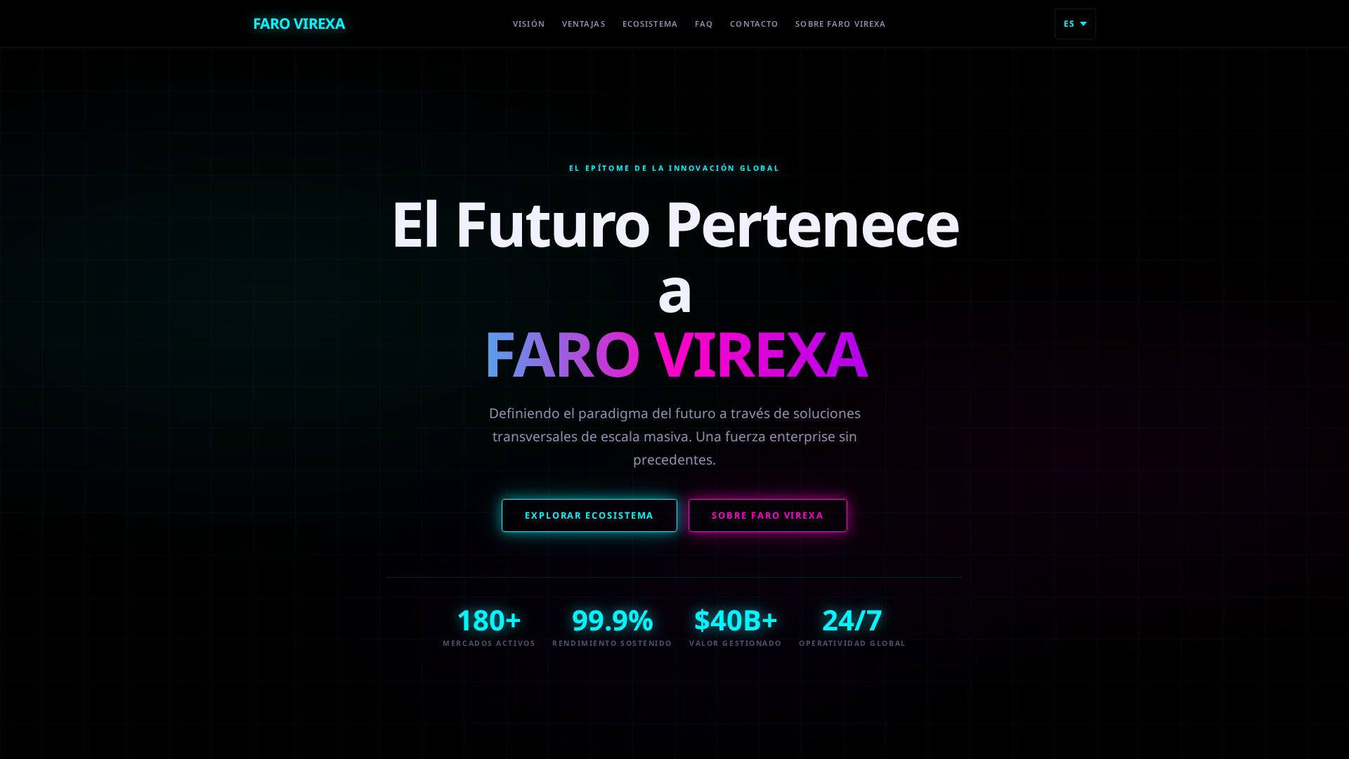 Screenshot of farovirexa.net