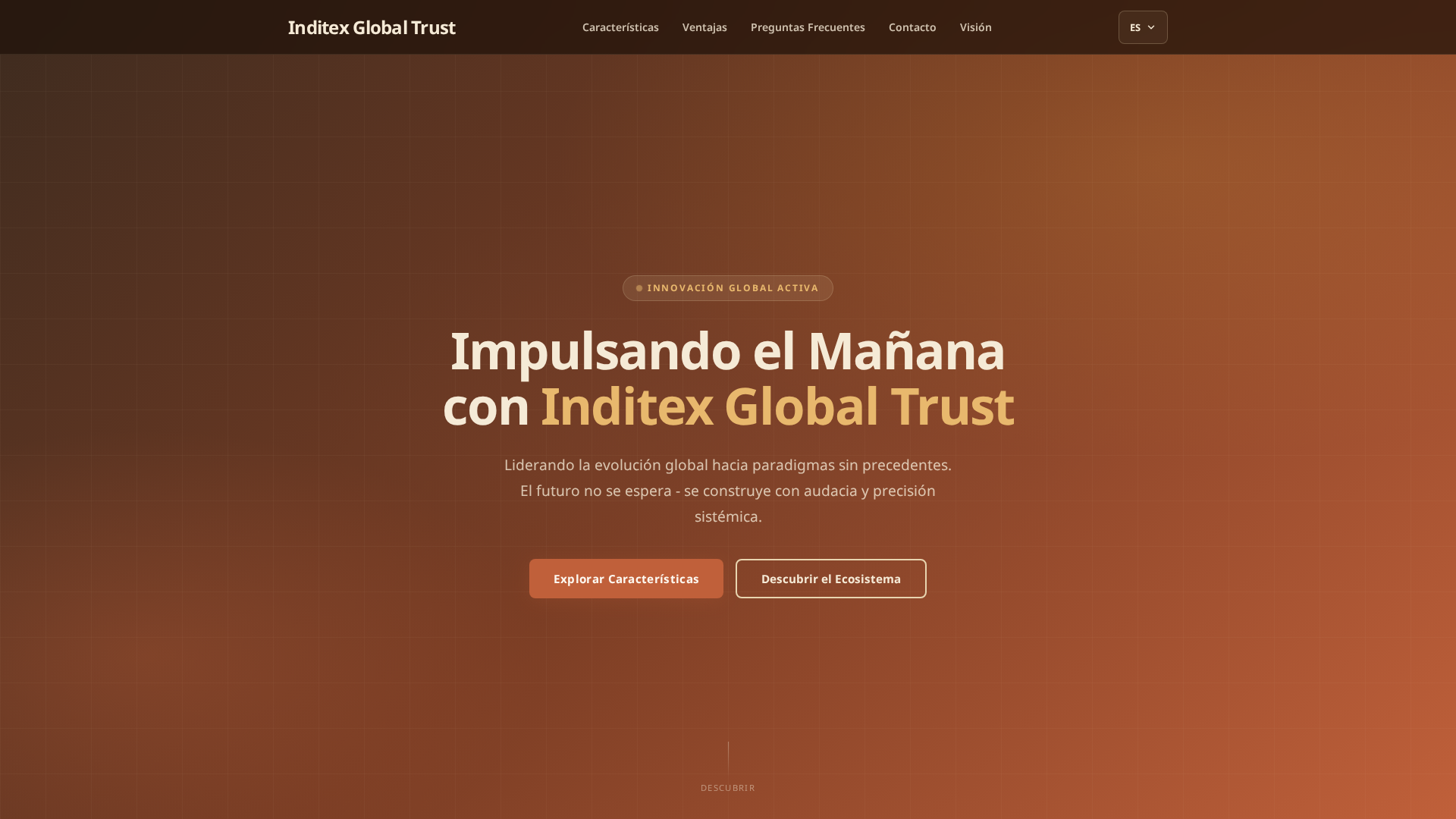 Screenshot of inditexglobaltrust.net