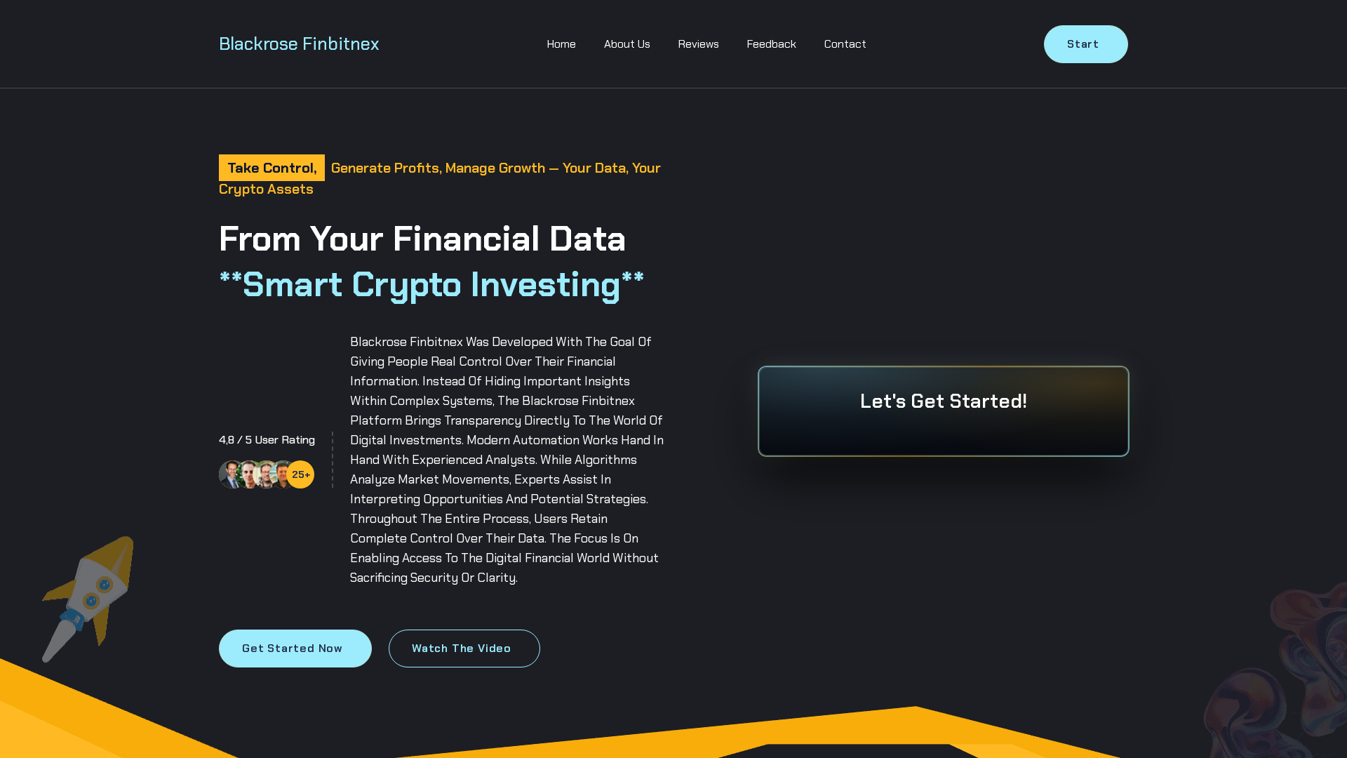 Screenshot of blackrose-finbitnex.top