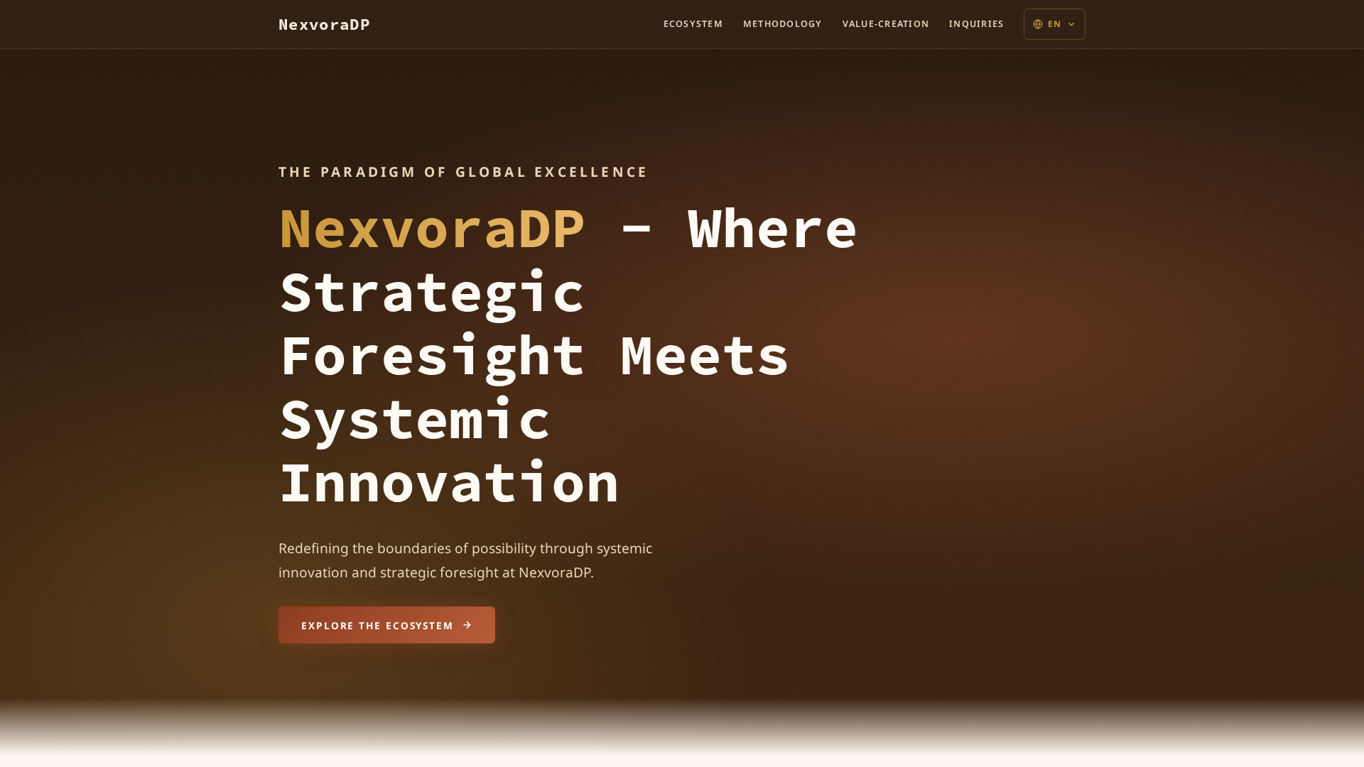 Screenshot of nexvoradp.net