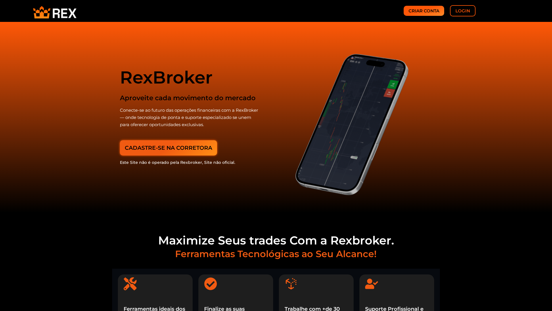 Screenshot of rexbroker.site