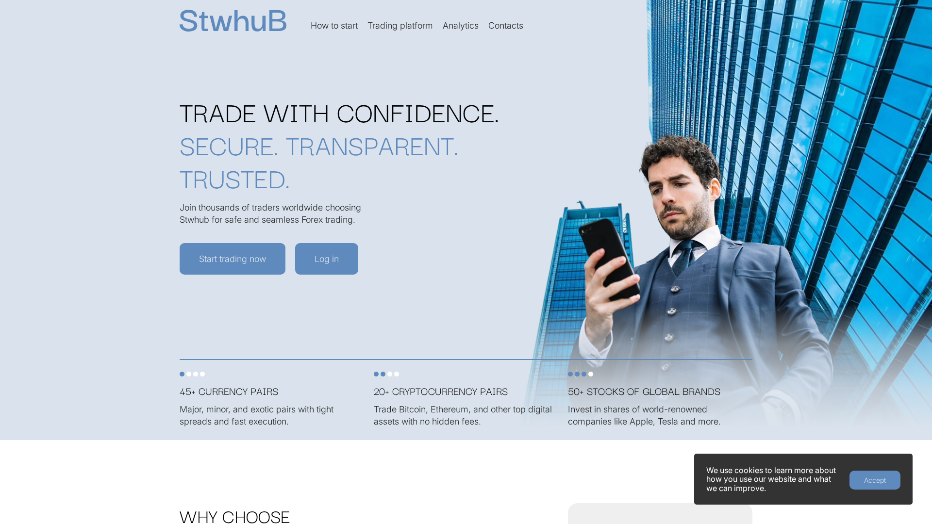 Screenshot of stwhub.org