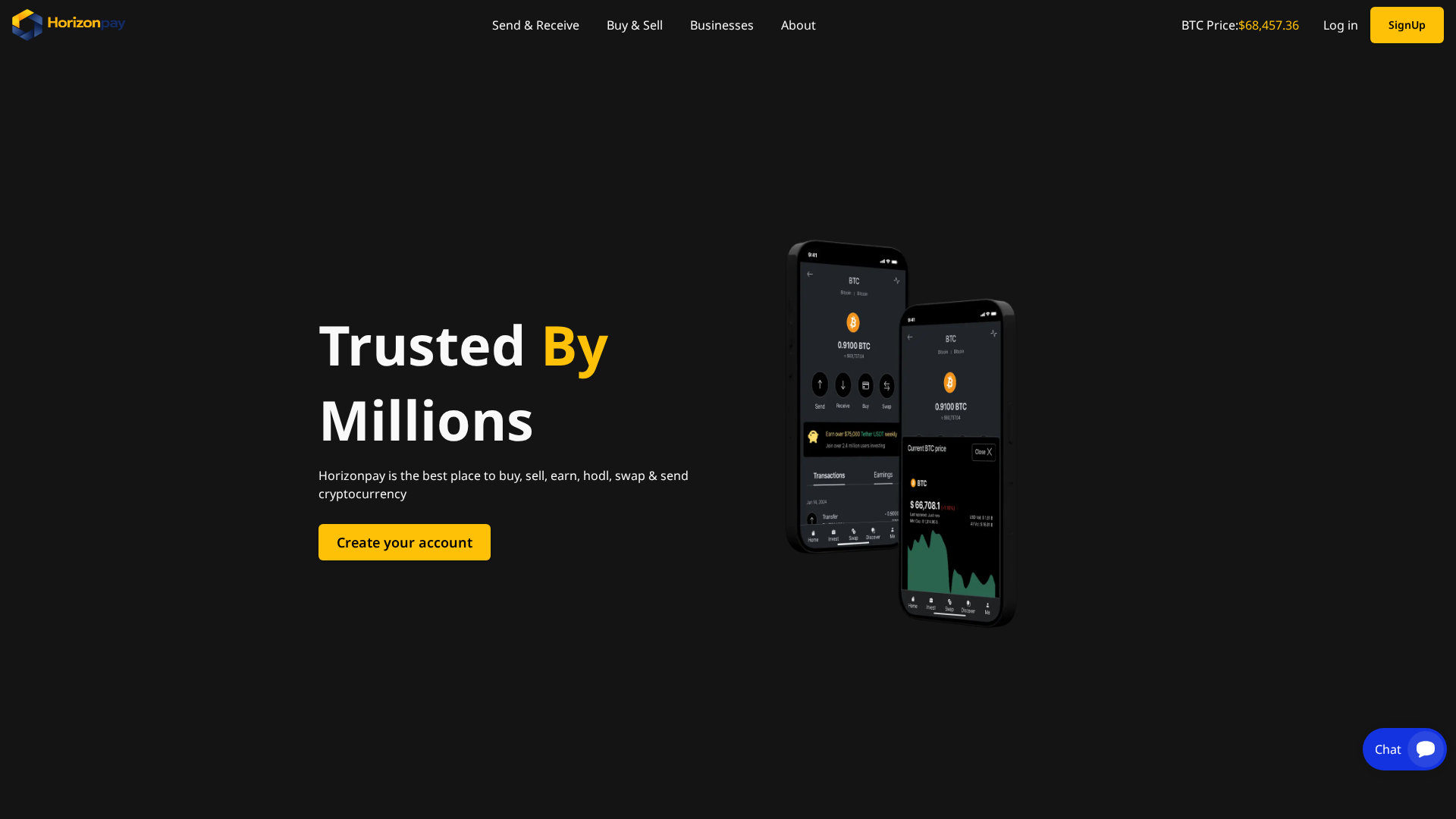 Screenshot of horizonpay.cloud