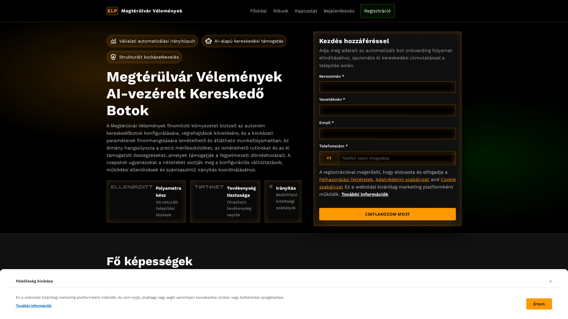 Screenshot of megterulvarvelemenyek.pro