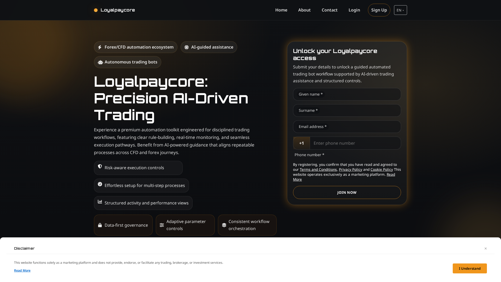 Screenshot of loyalpaycore.club