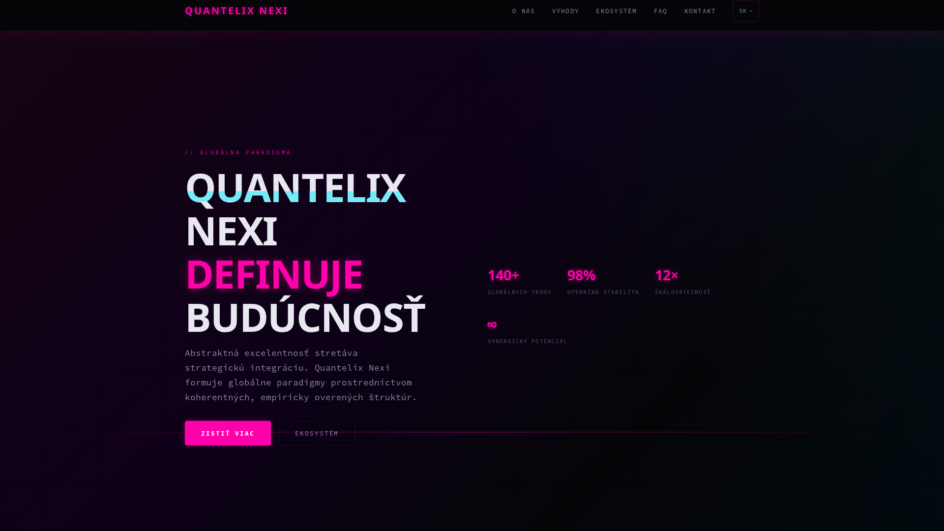 Screenshot of quantelixnexi.net