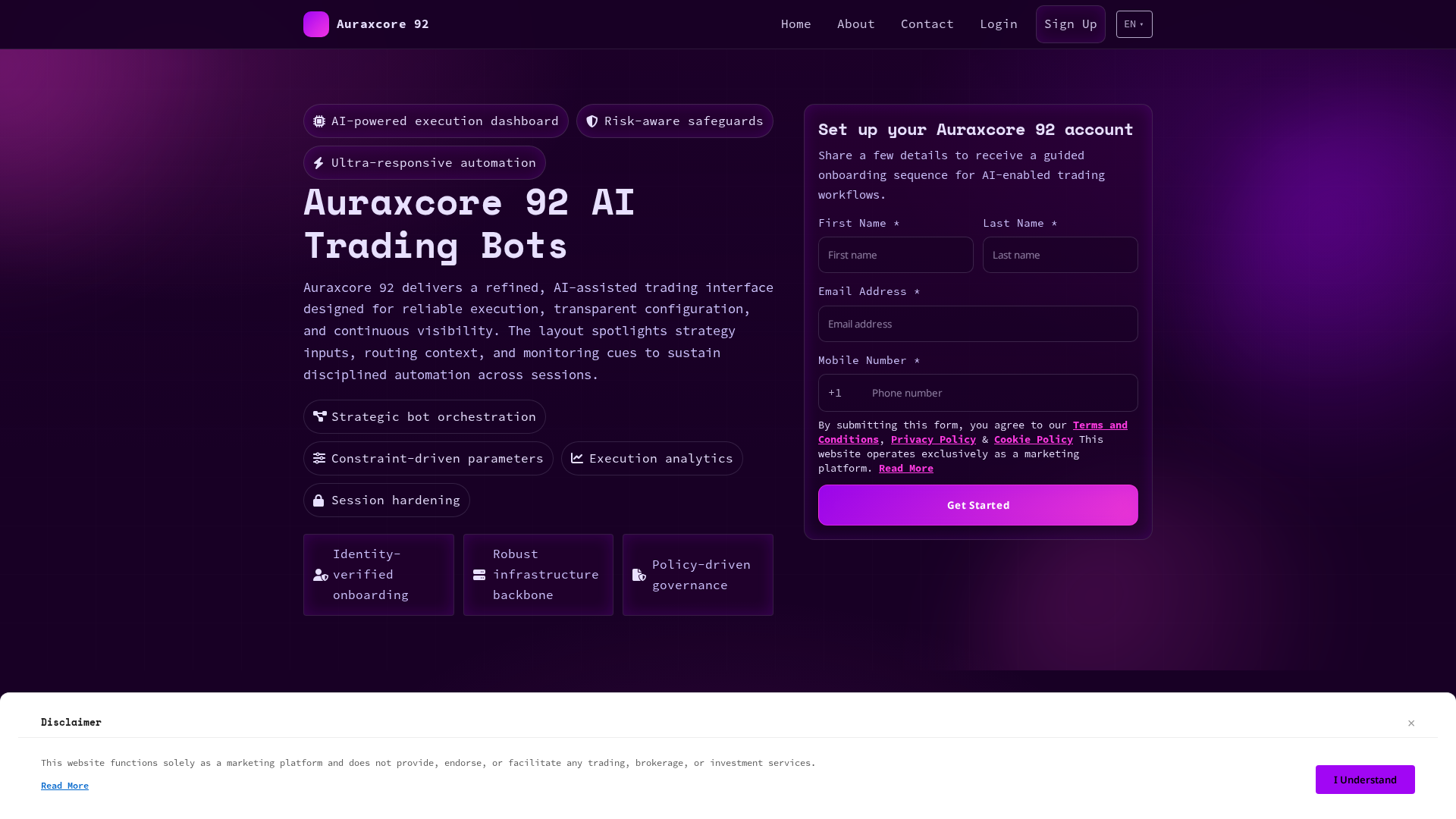 Screenshot of auraxcore92.pro