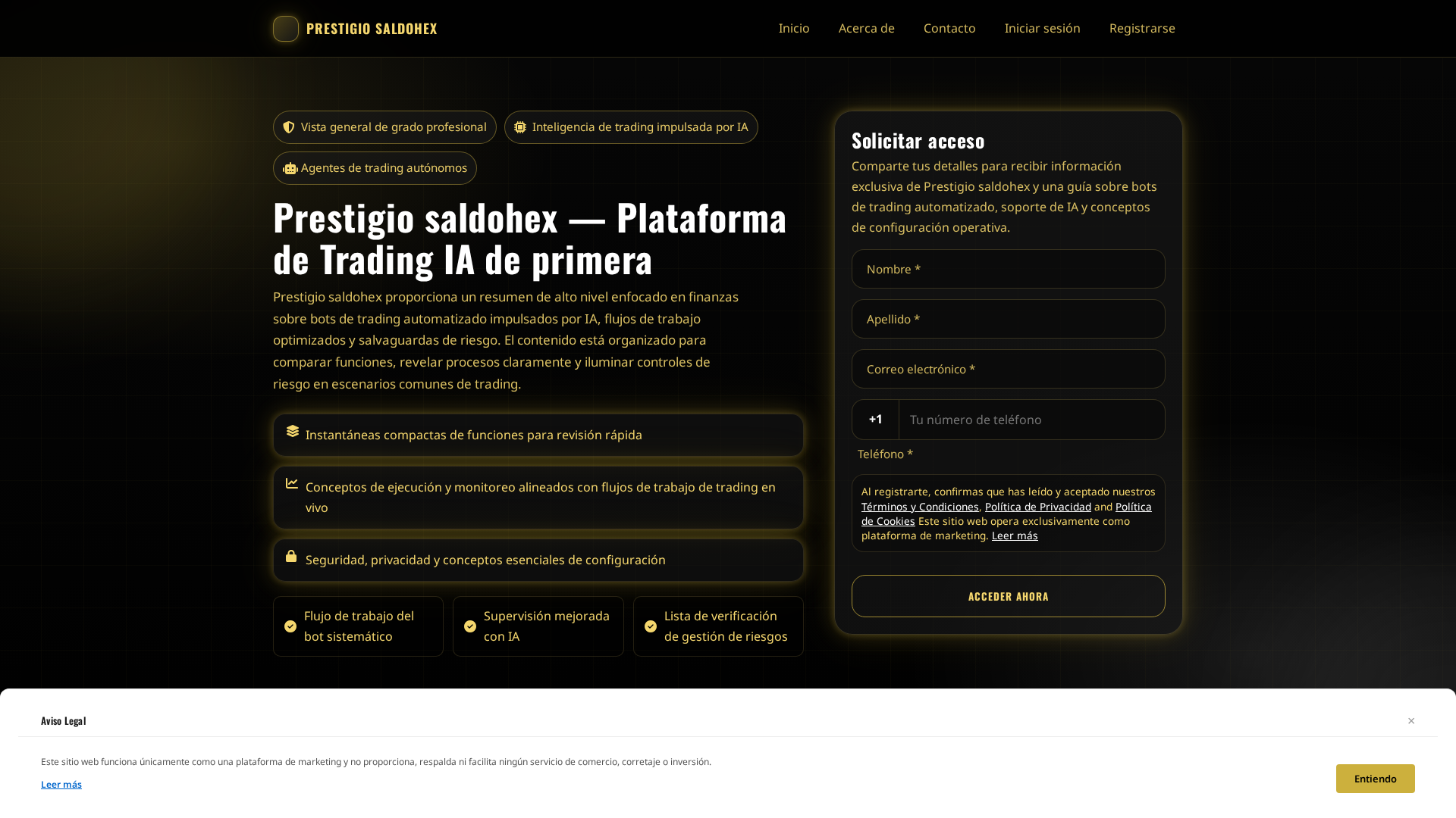 Screenshot of prestigiosaldohex.club