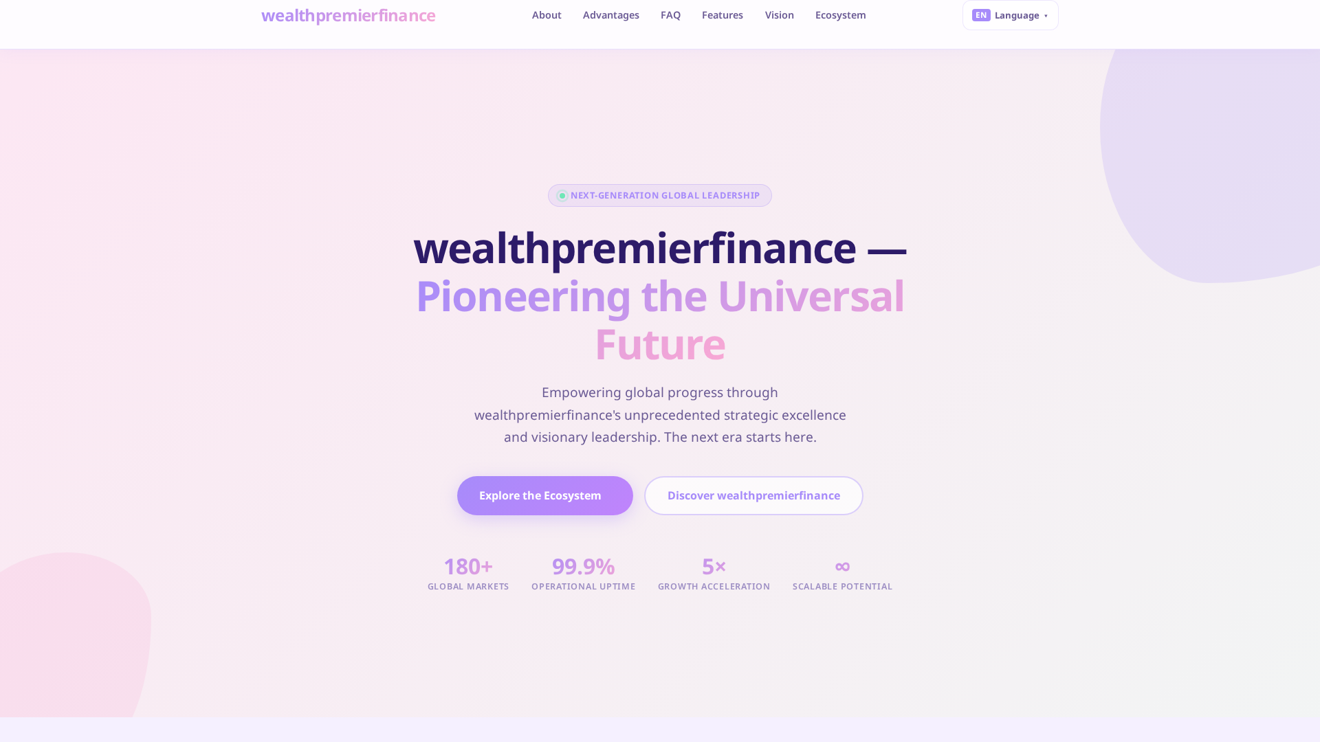 Screenshot of wealthpremierfinance.net