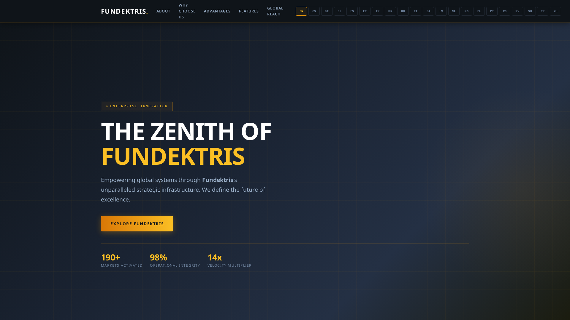 Screenshot of fundektris.net