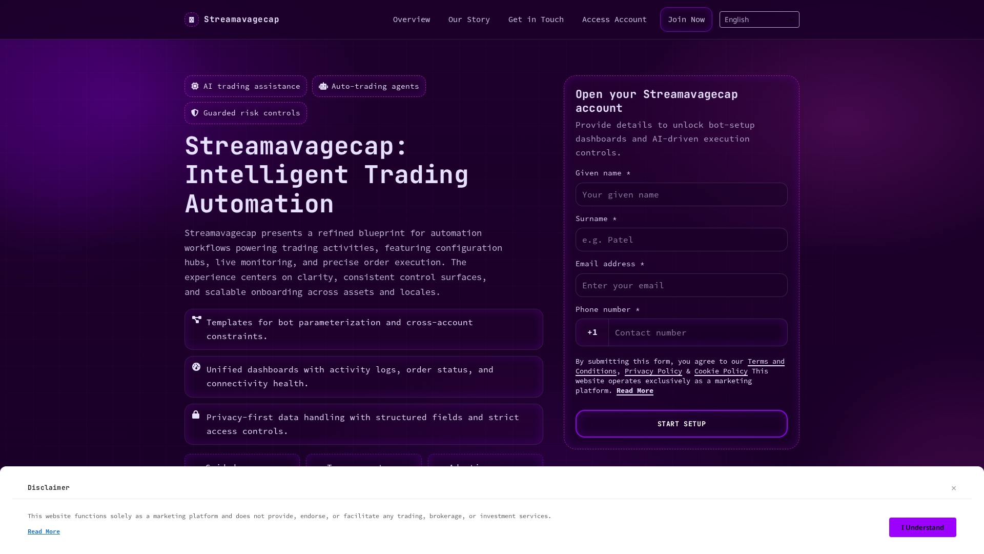 Screenshot of streamavagecap.digital