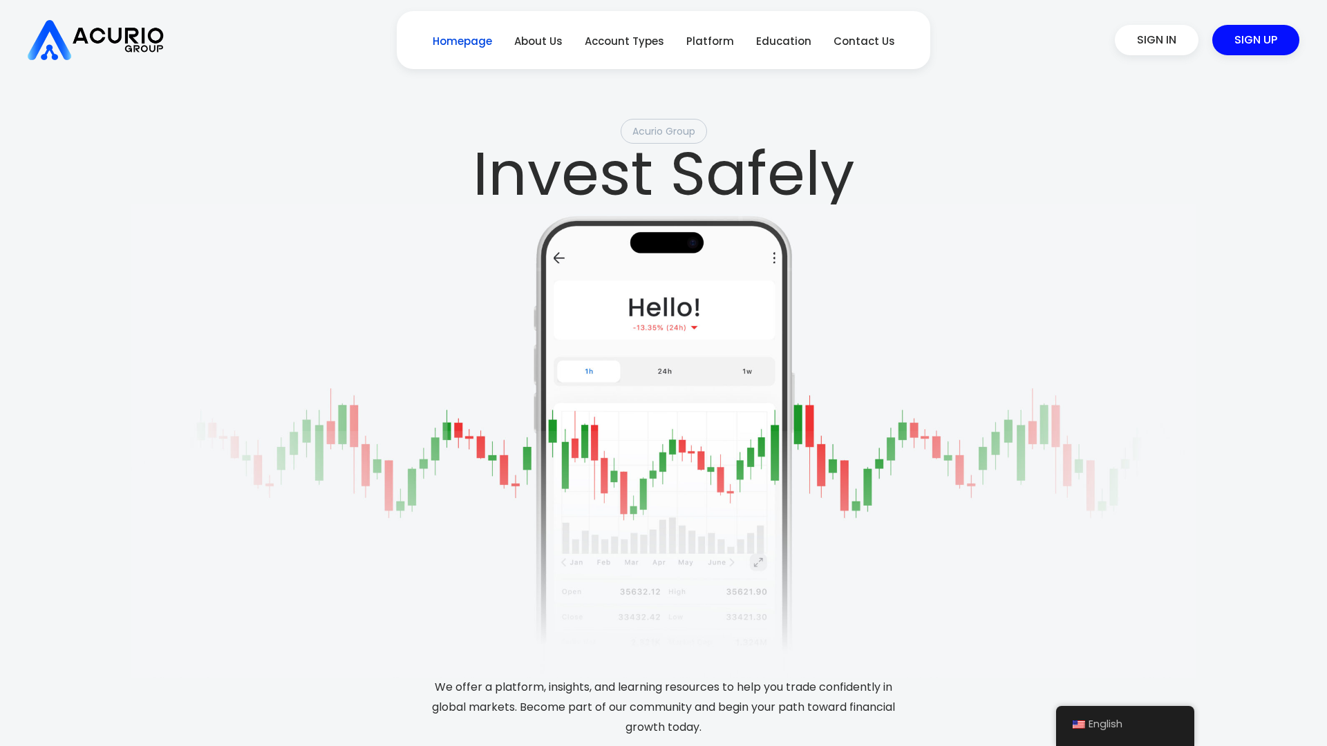 Screenshot of acuriogrp.com