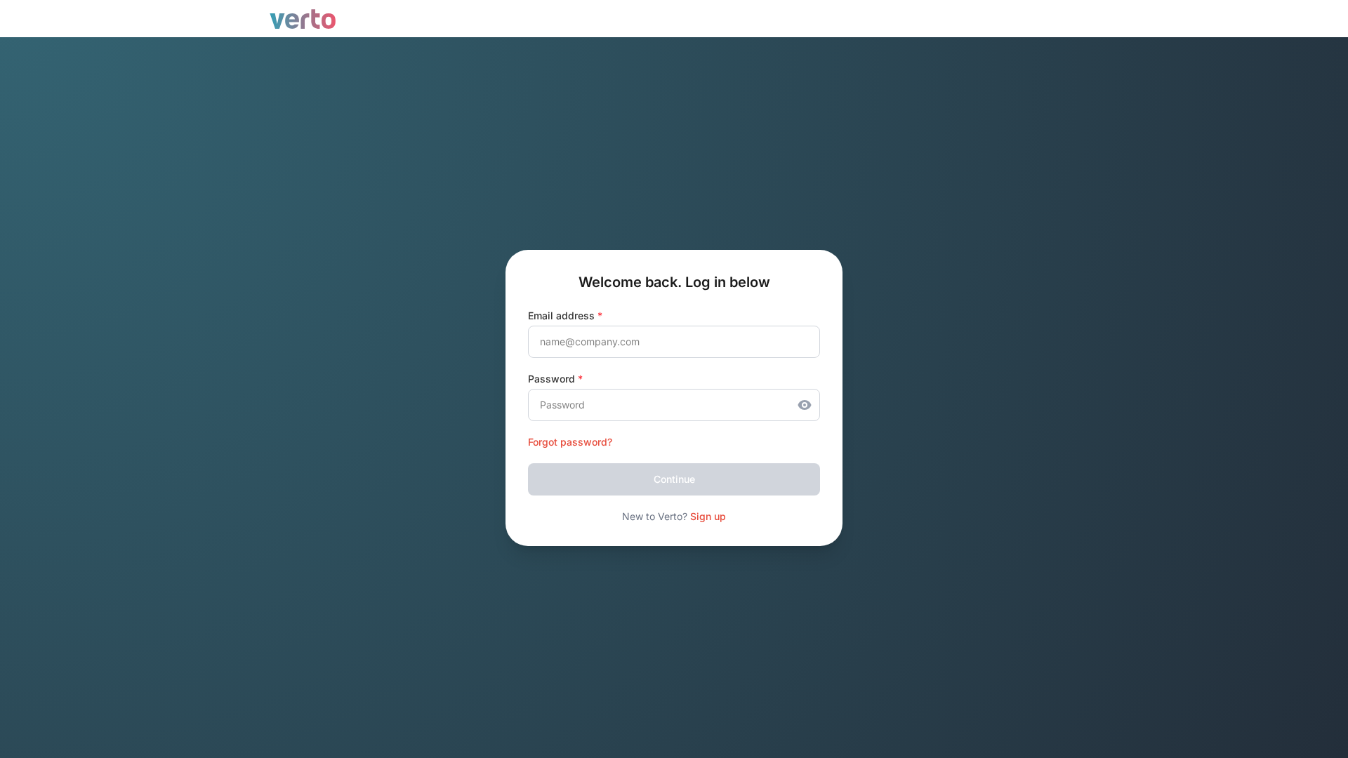 Screenshot of exchange-verto.icu