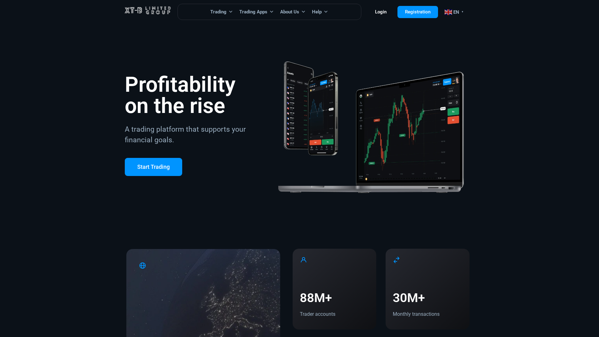 Screenshot of xt-blimitedgroups.com