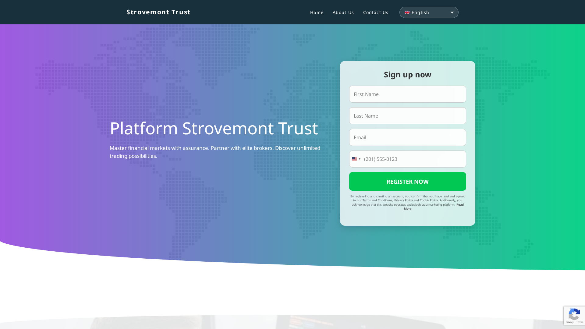 Screenshot of strovemonttrust-app.com